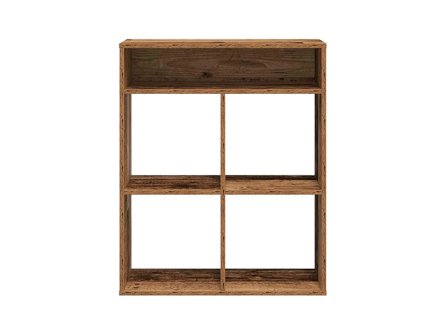 Altes Holz Bücherregal 66x31x80 cm Holzwerkstoff