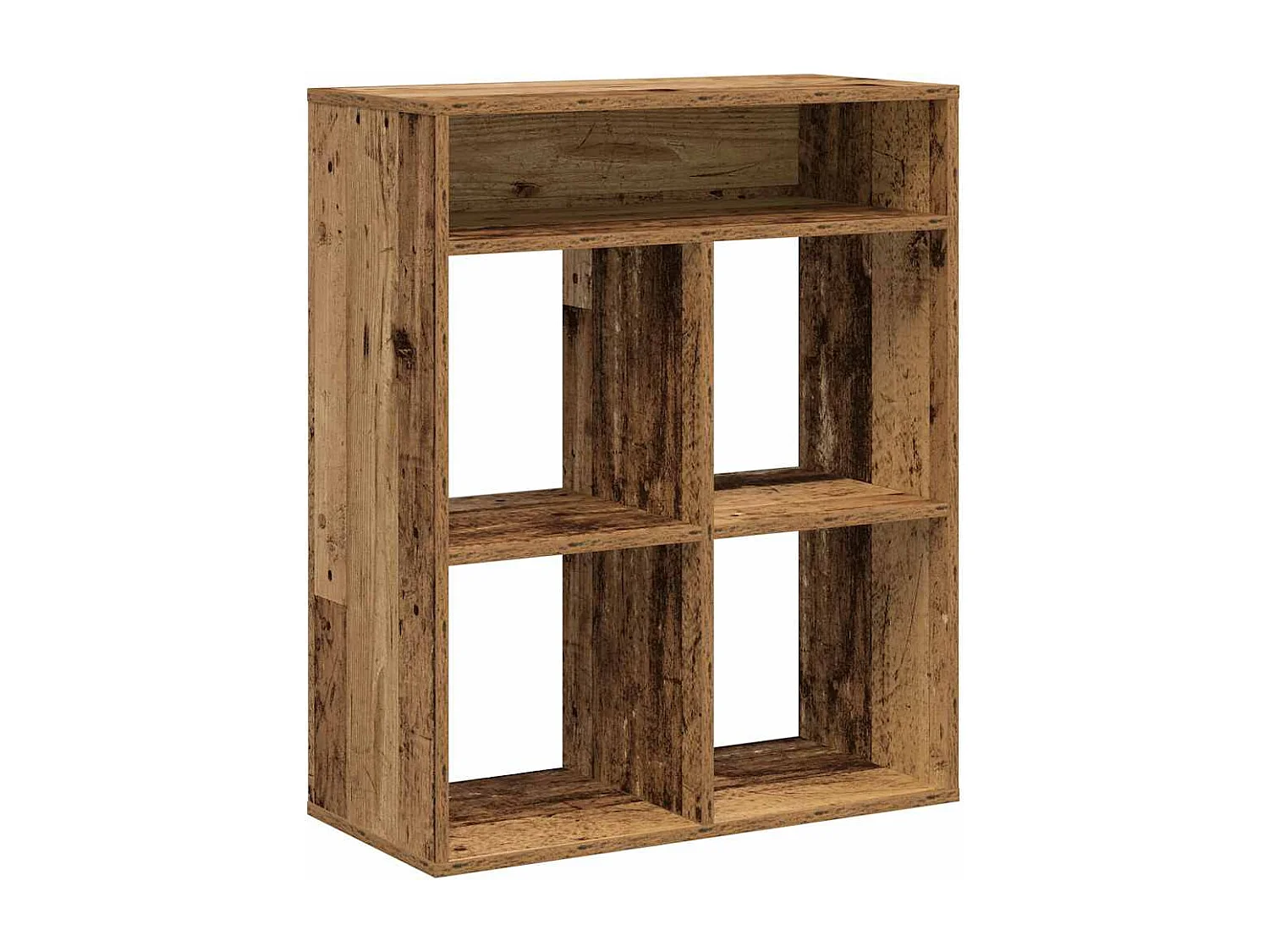 Altes Holz Bücherregal 66x31x80 cm Holzwerkstoff