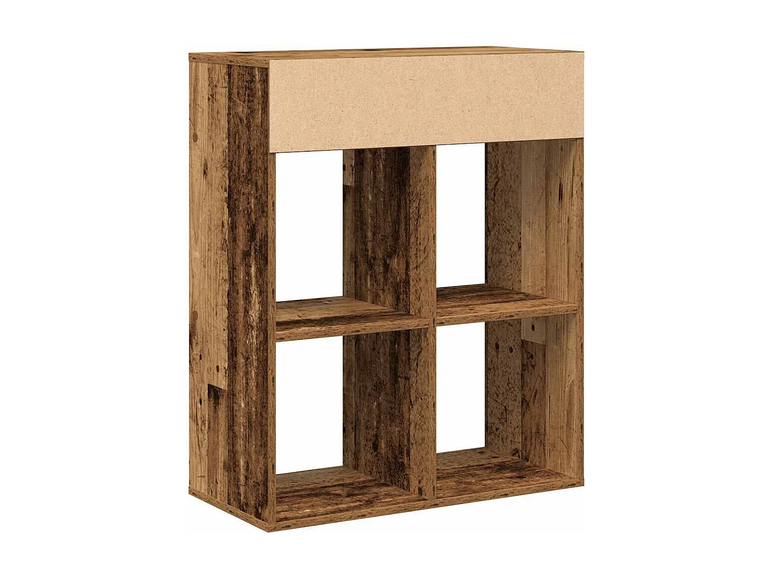 Altes Holz Bücherregal 66x31x80 cm Holzwerkstoff