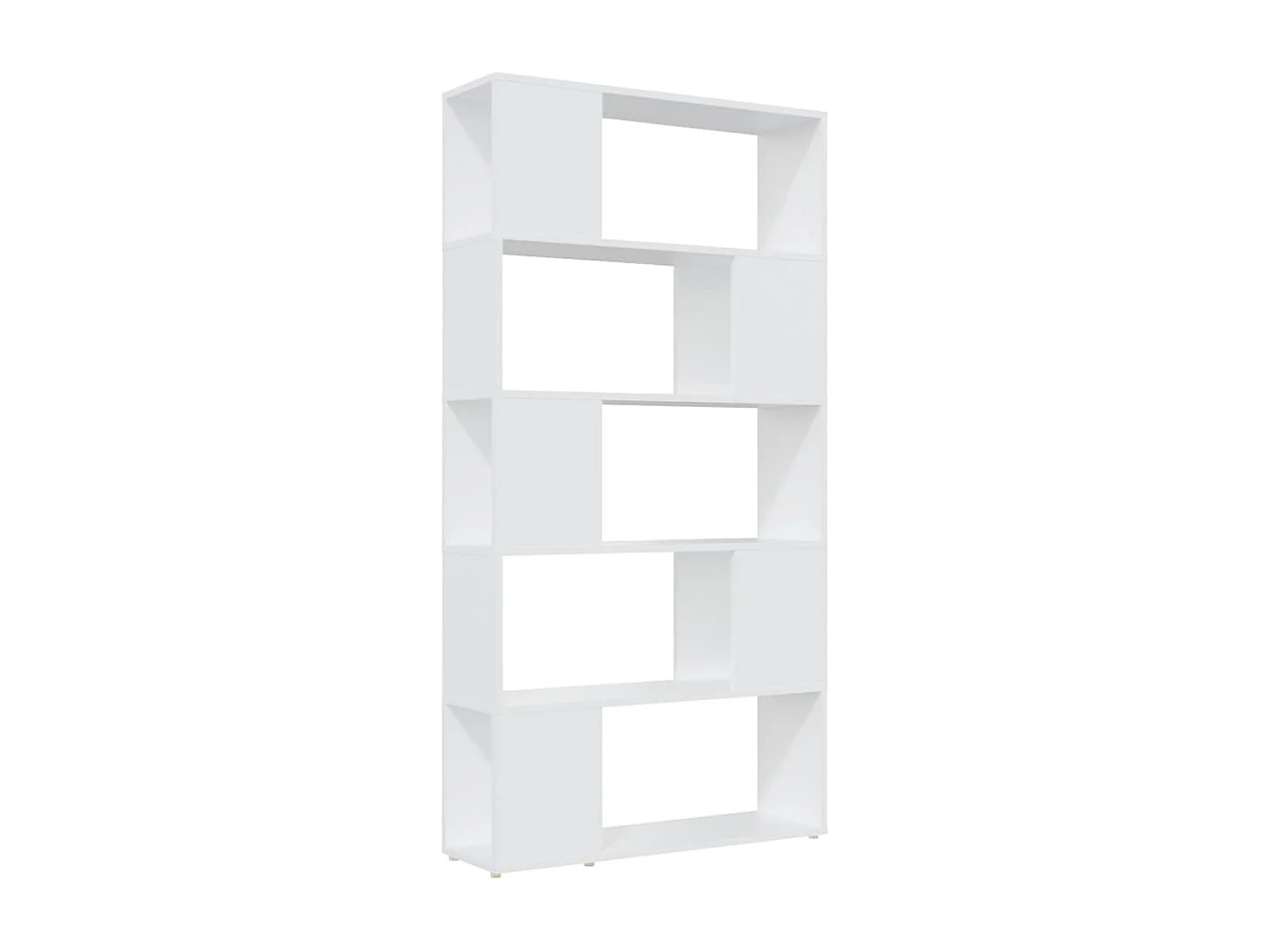 Bibliothèque/Séparateur de pièce Blanc 80x24x155 cm