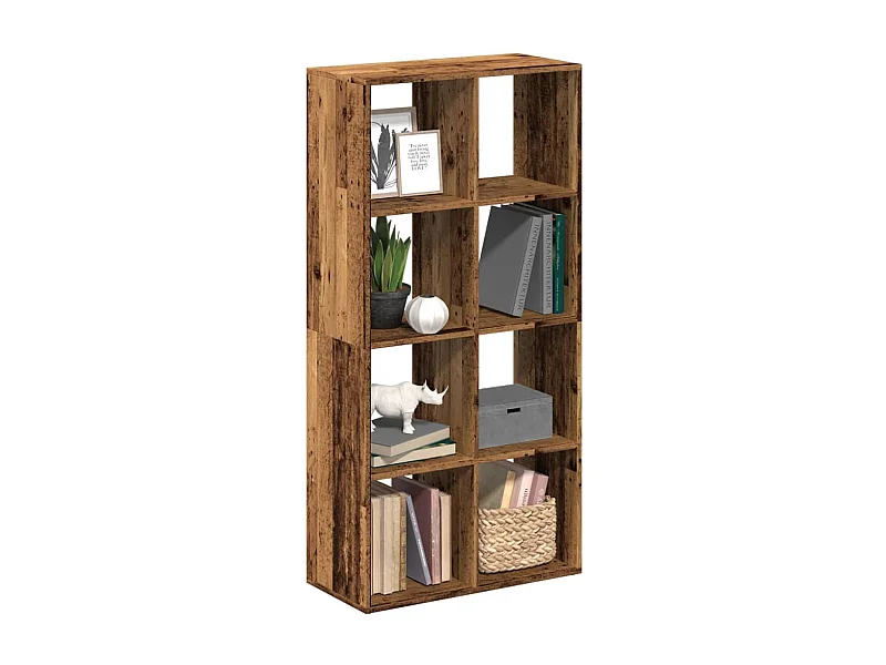 Raumteiler Regal Altholz 69,5x29x137,5 cm