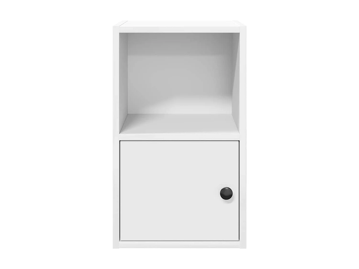 Libreria bianca 31x24x52 cm in legno ingegnerizzato