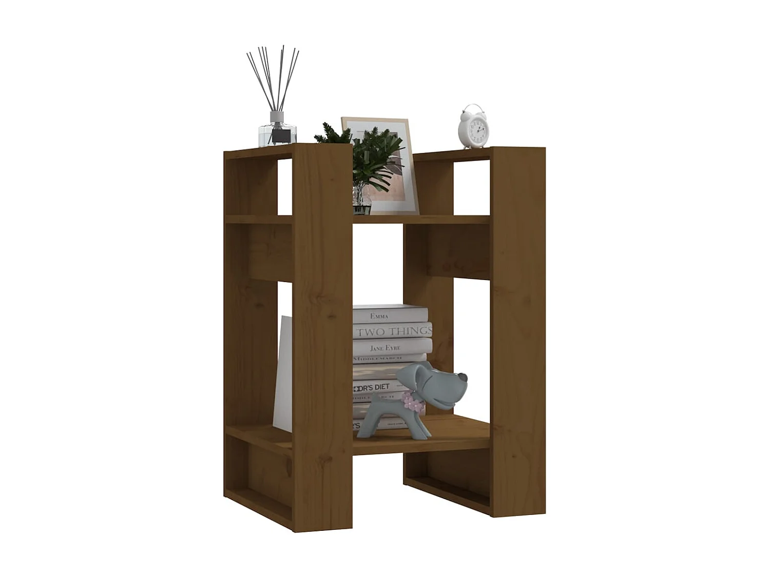 Libreria/Divisorio Marrone Miele 41x35x57 cm Pino