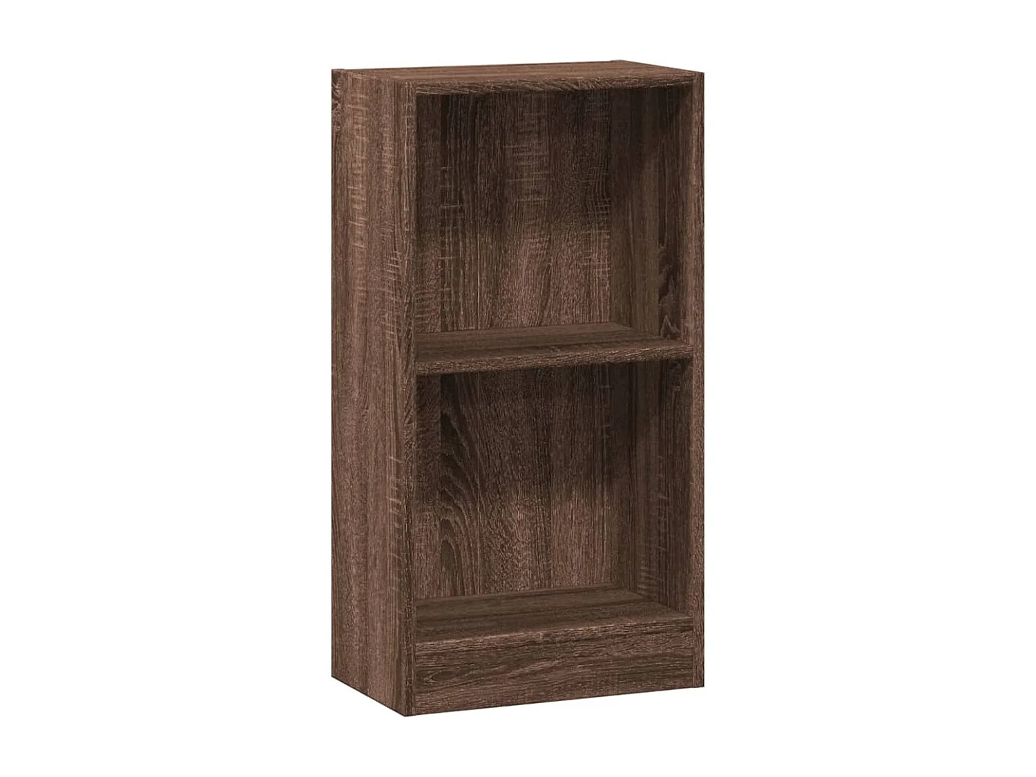 Libreria in rovere marrone 40x24x76 cm in legno ingegnerizzato