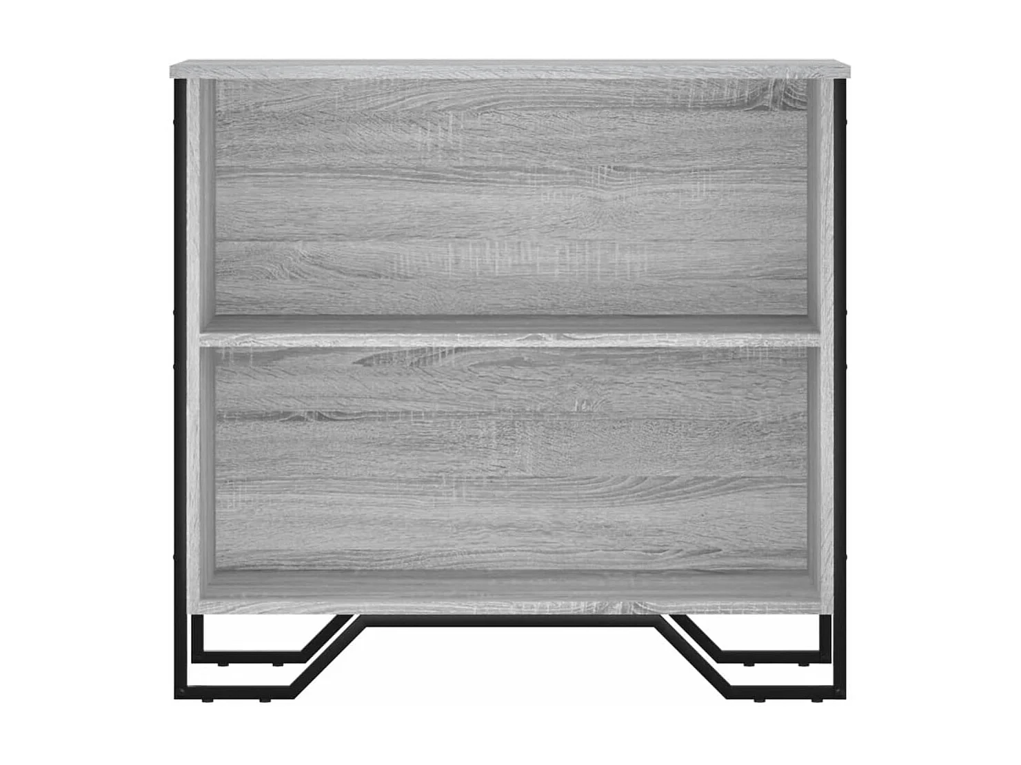 Libreria grigia Sonoma 80x31x74,5 cm in legno ingegnerizzato