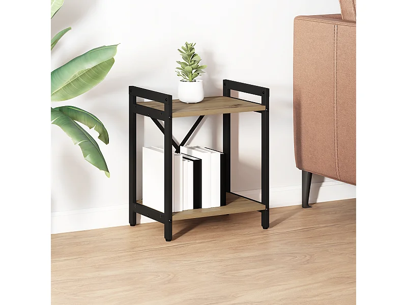 Libreria artigianale in rovere 40 x 30 x 48,5 cm