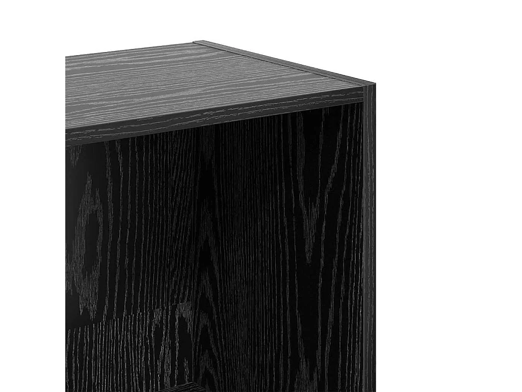 Bibliothèque Chêne noir 40 x 30 x 114 cm Bois d'ingénierie