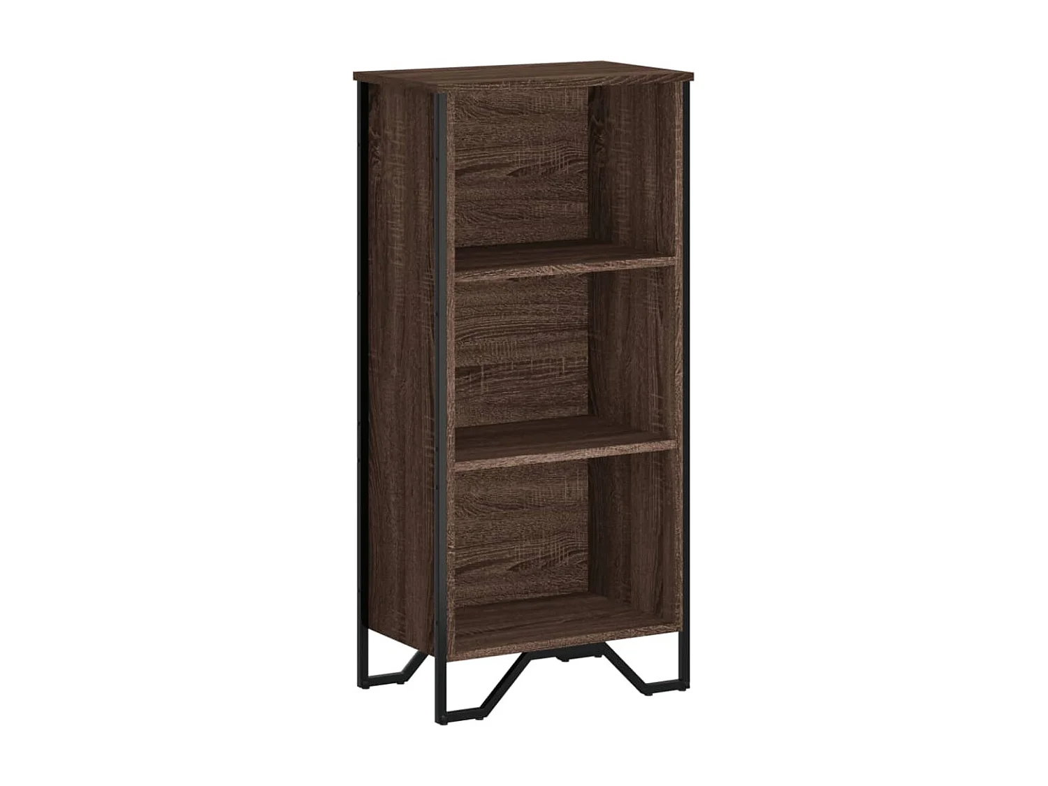 Libreria in rovere marrone 50x31x106 cm in legno ingegnerizzato