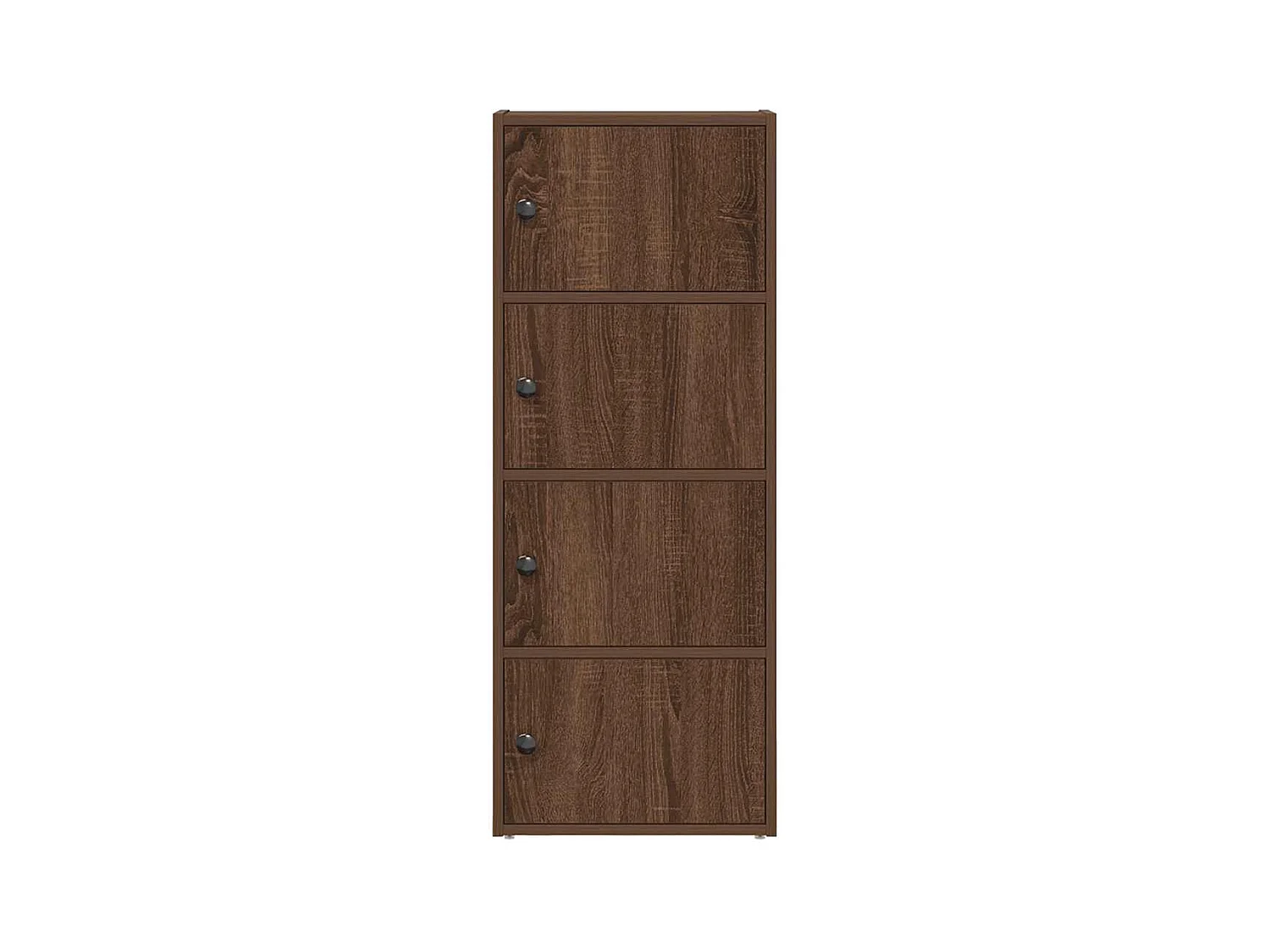 Bibliothèque chêne marron 40x24x102 cm bois d'ingénierie