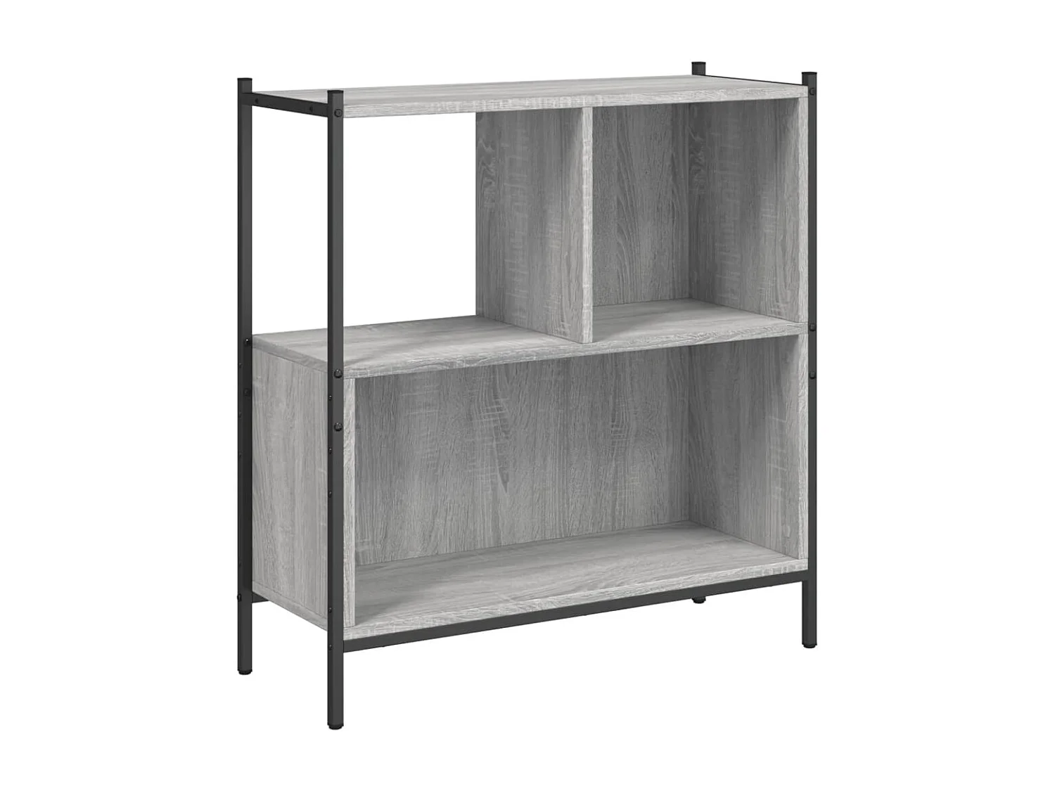 Librería Sonoma gris 72x28x77,5 cm madera de ingeniería