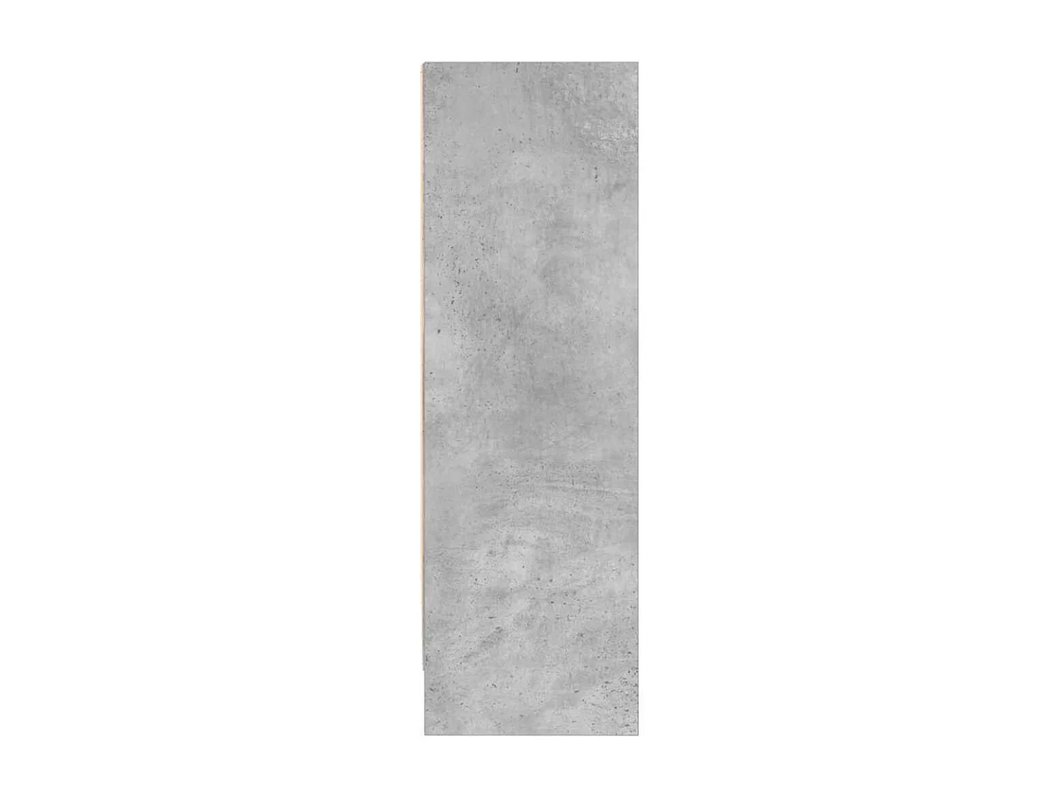 Betongrijze boekenkast 80x24x75 cm bewerkt hout