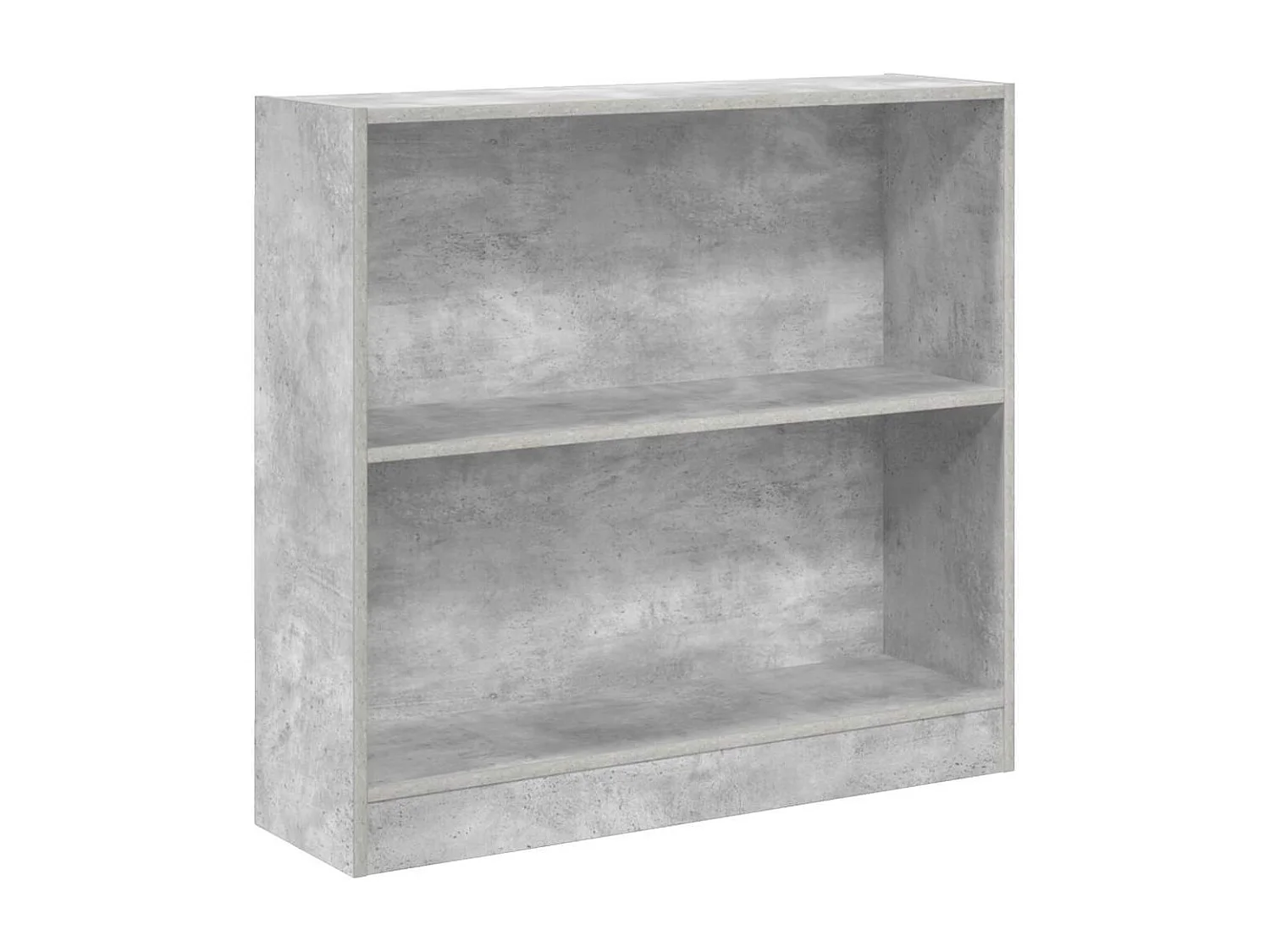 Librería de hormigón gris 80x24x75 cm Madera de ingeniería