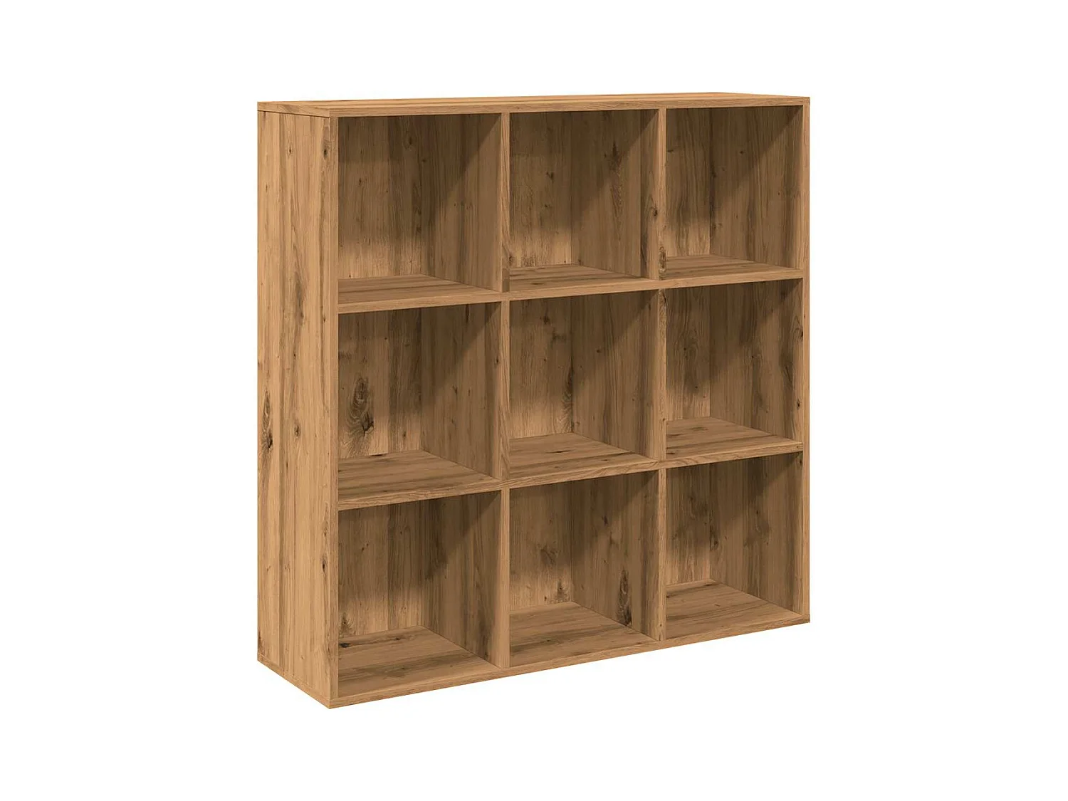 Armoire à livres chêne artisanal 98x29x97,5 cm