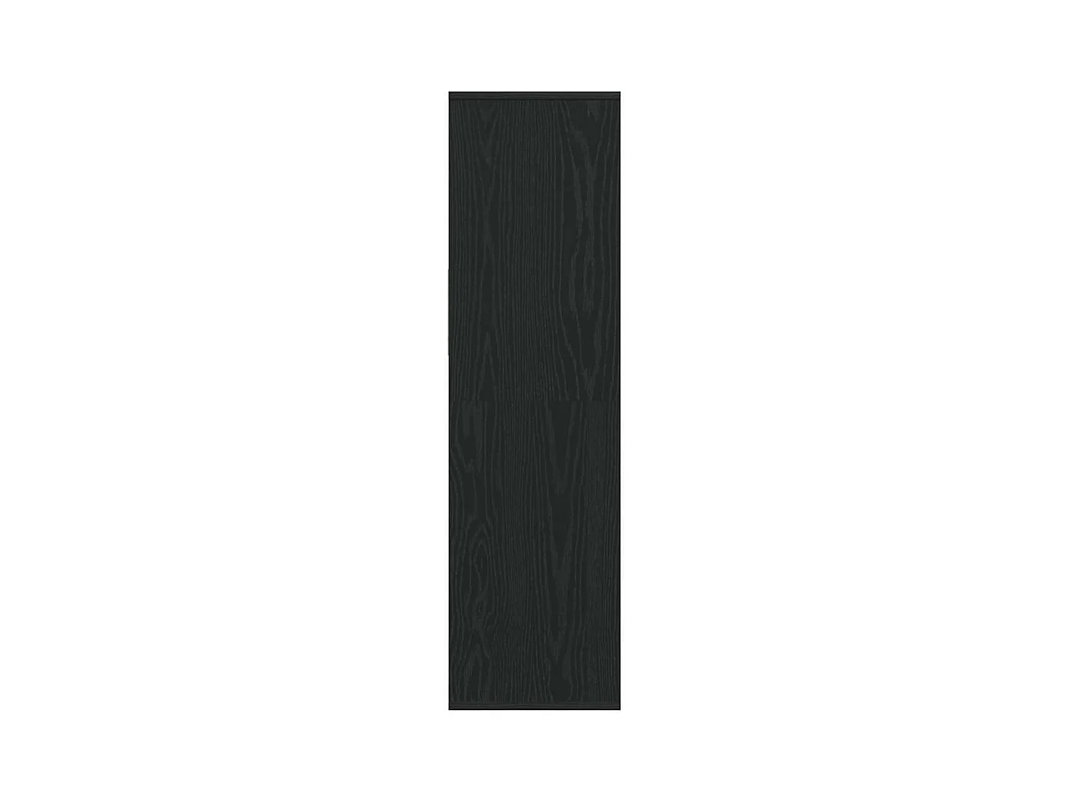 Zwarte boekenkast 34x31x112 cm bewerkt hout