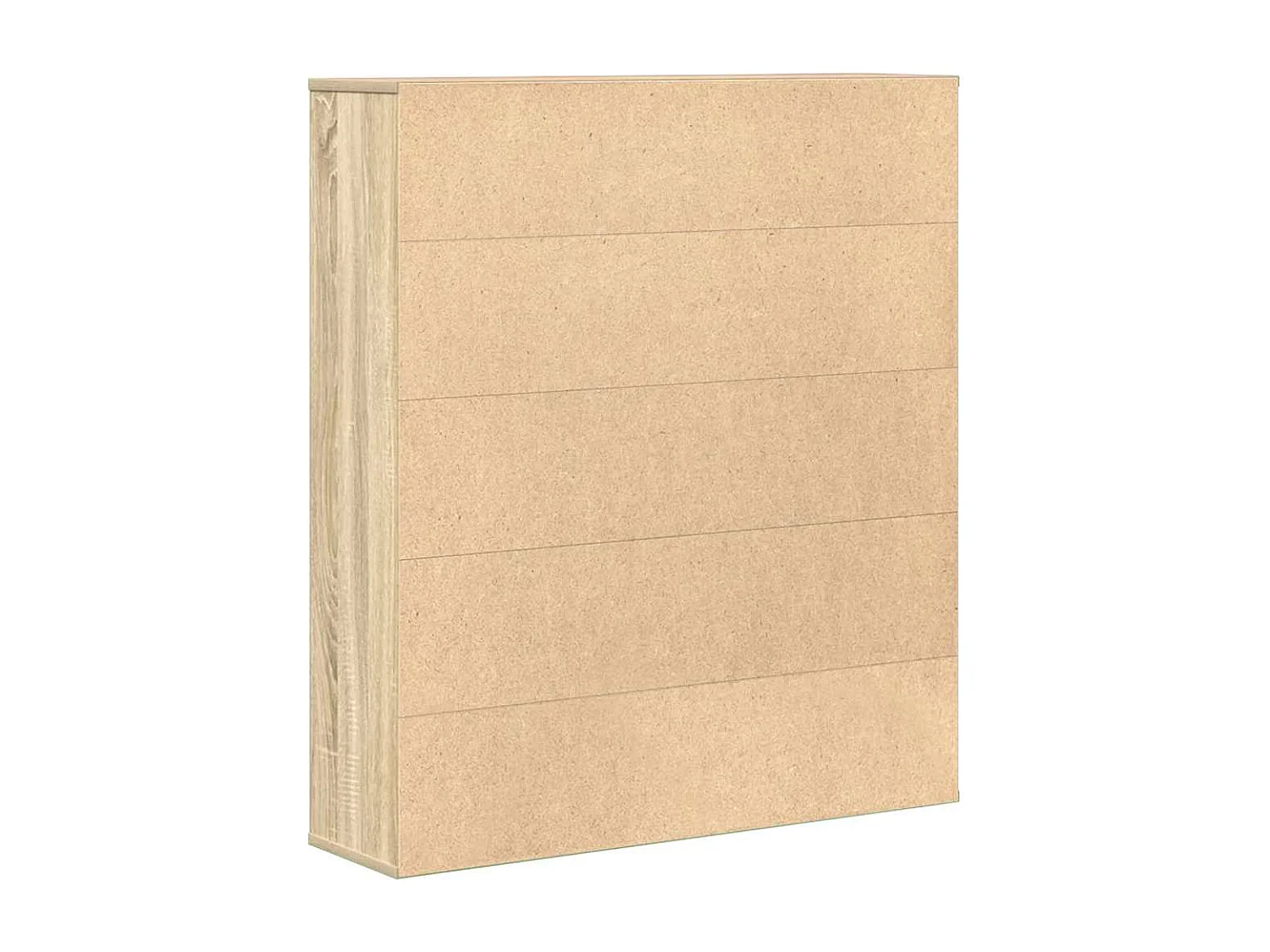 Sonoma eiken boekenkast 89x24x101,5 cm bewerkt hout