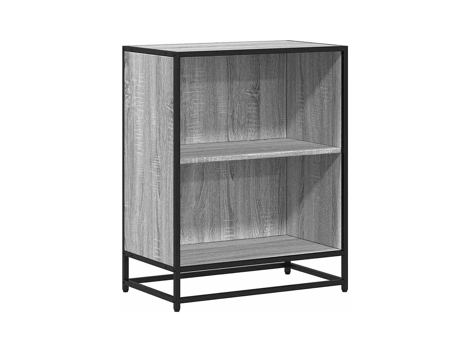 Bibliothèque sonoma gris 60x35x76 cm bois d'ingénierie