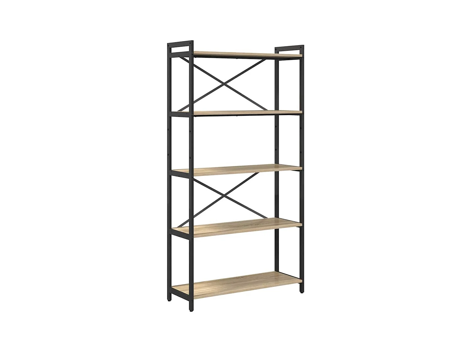 Bibliothèque Chêne sonoma 80 x 30 x 153 cm Bois d'ingénierie