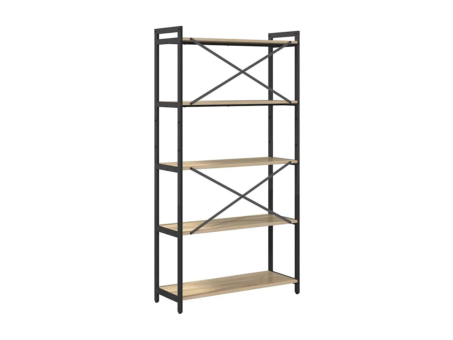 Bibliothèque Chêne sonoma 80 x 30 x 153 cm Bois d'ingénierie