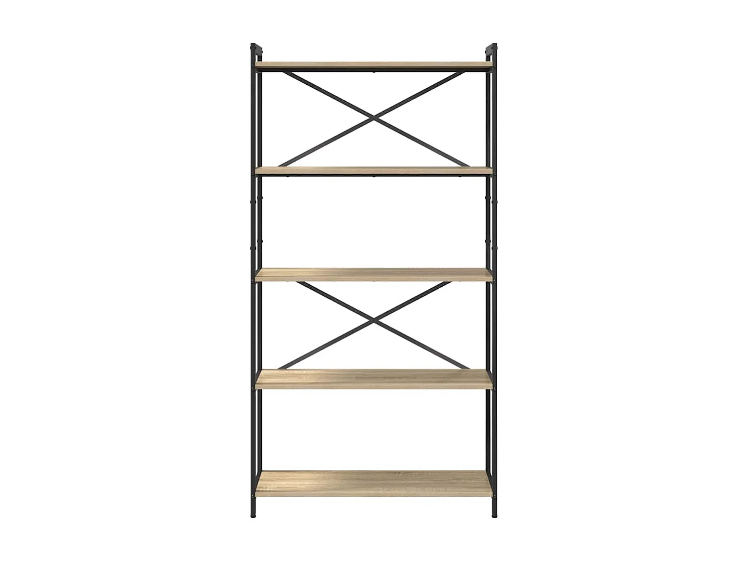 Bibliothèque Chêne sonoma 80 x 30 x 153 cm Bois d'ingénierie