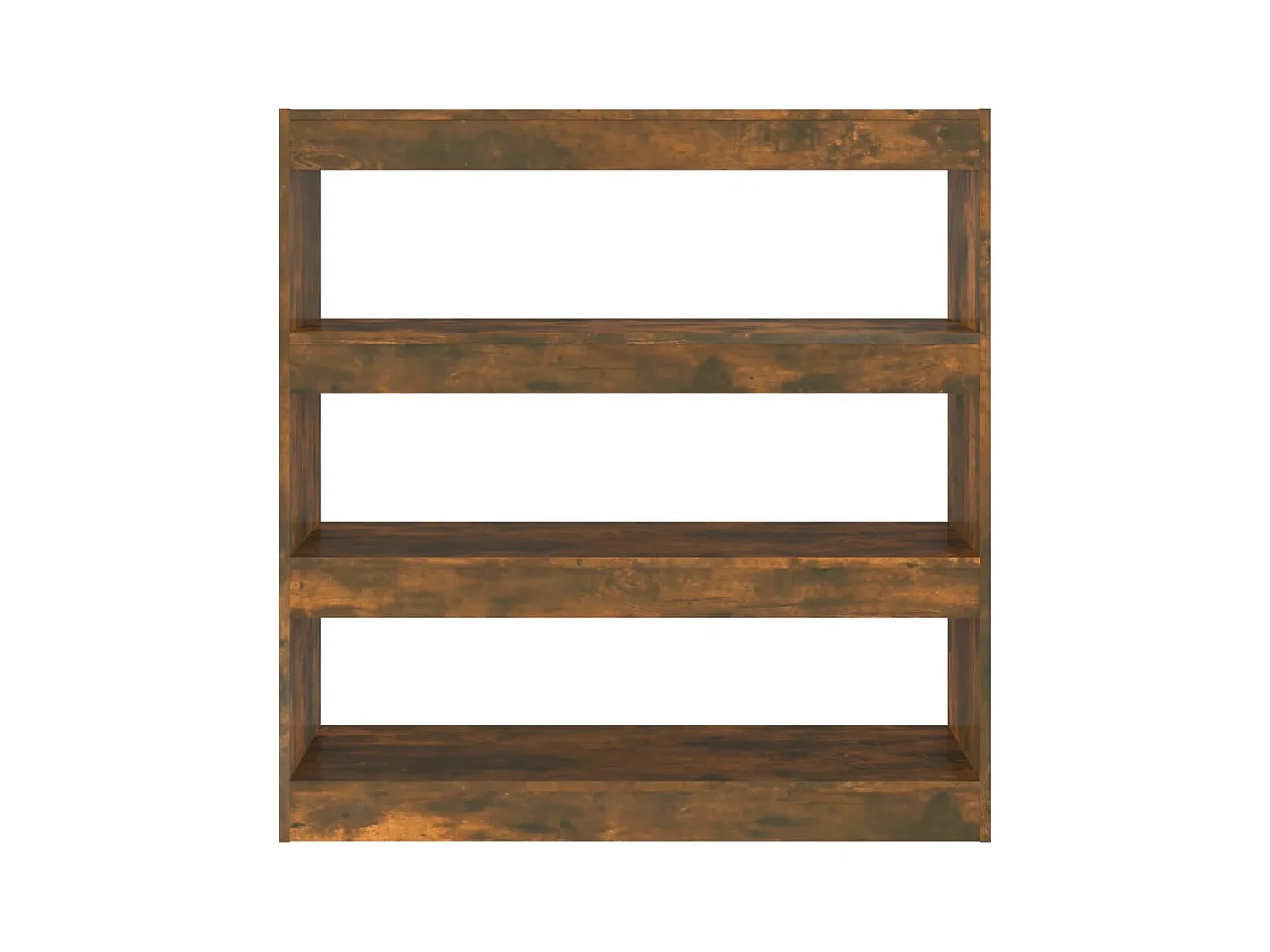 Libreria/Separatore rovere affumicato 100x30x103 cm