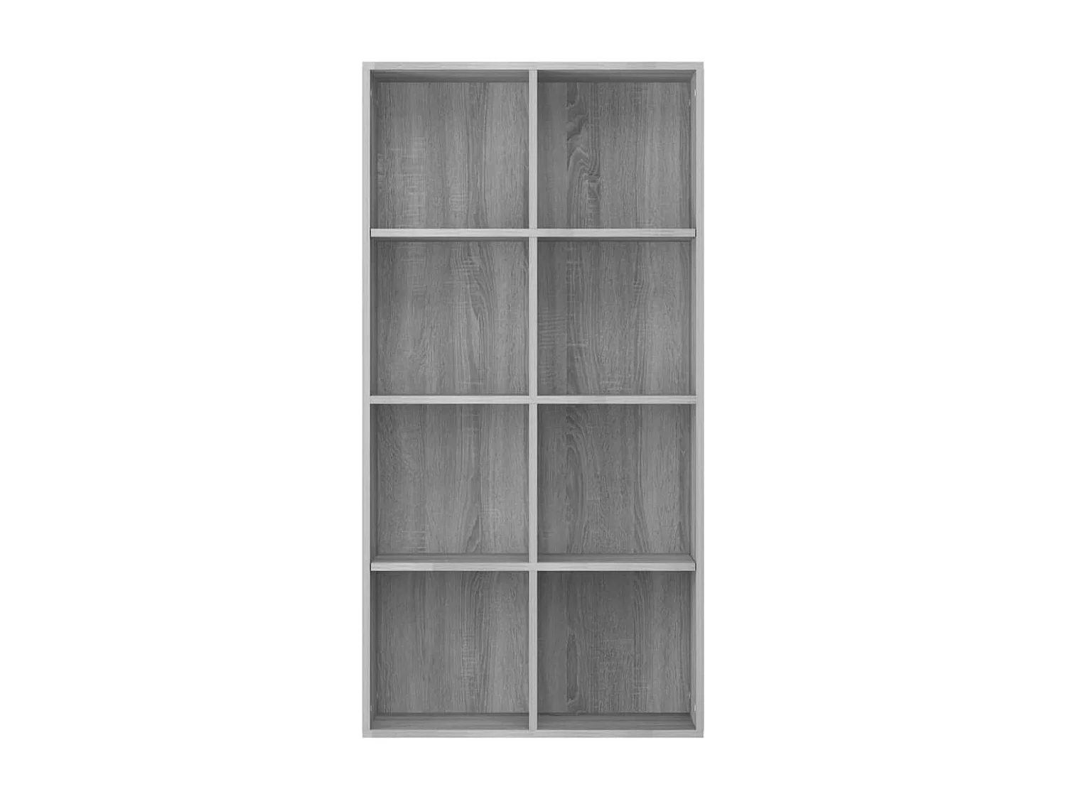 Bibliothèque/Buffet Sonoma gris 66x30x130 cm Bois d'ingénierie