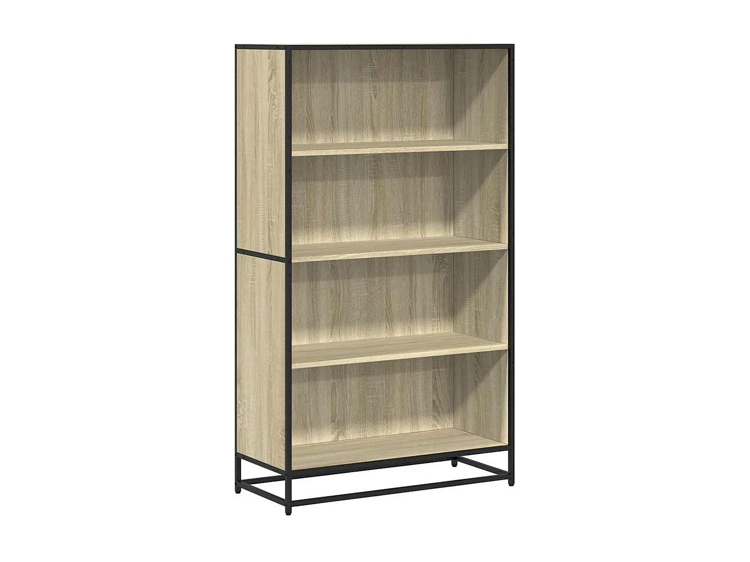 Bibliothèque chêne sonoma 80,5x35x139 cm bois d'ingénierie