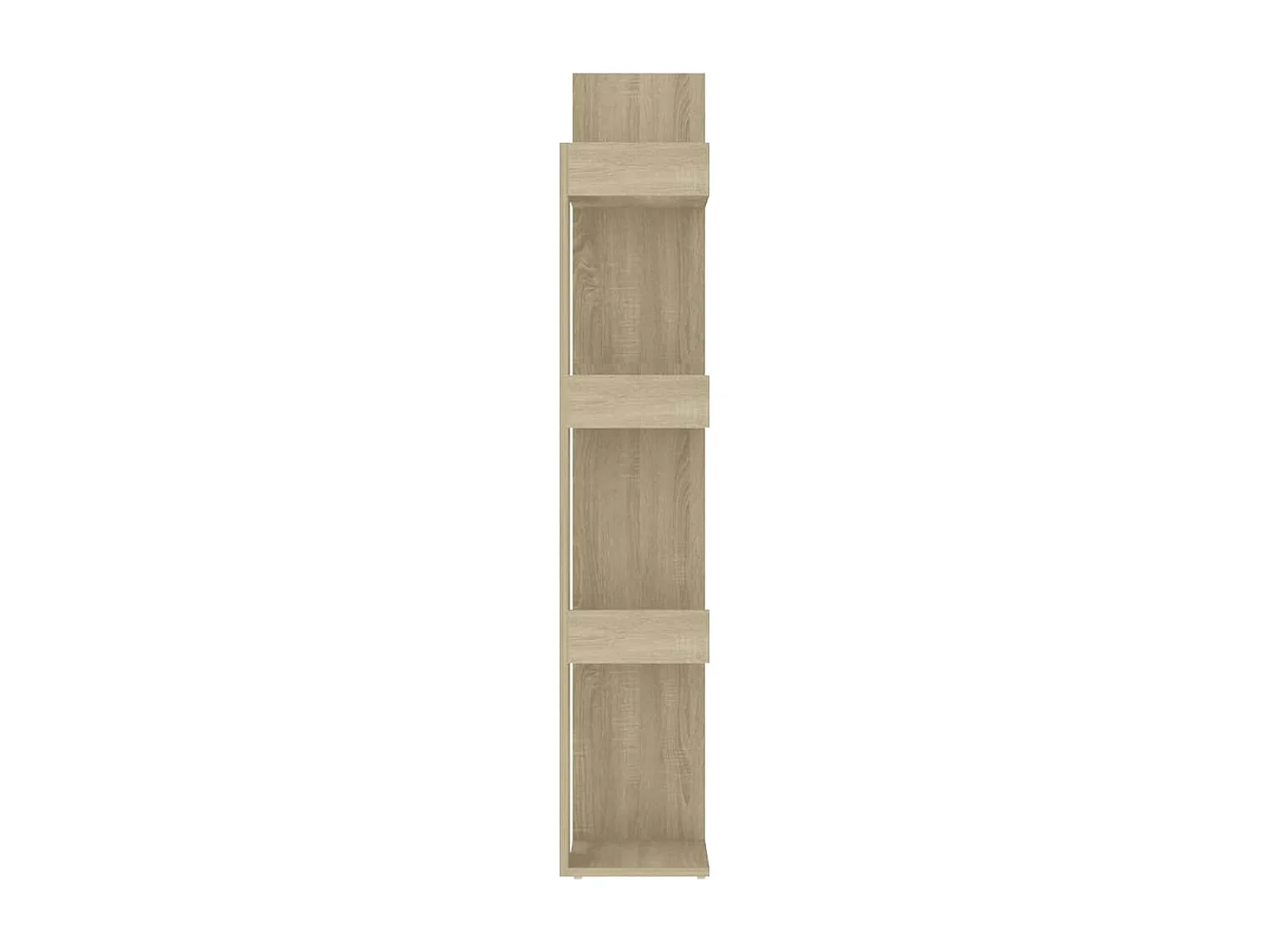 Bibliothèque Chêne Sonoma 86x25,5x140 cm Bois d’ingénierie
