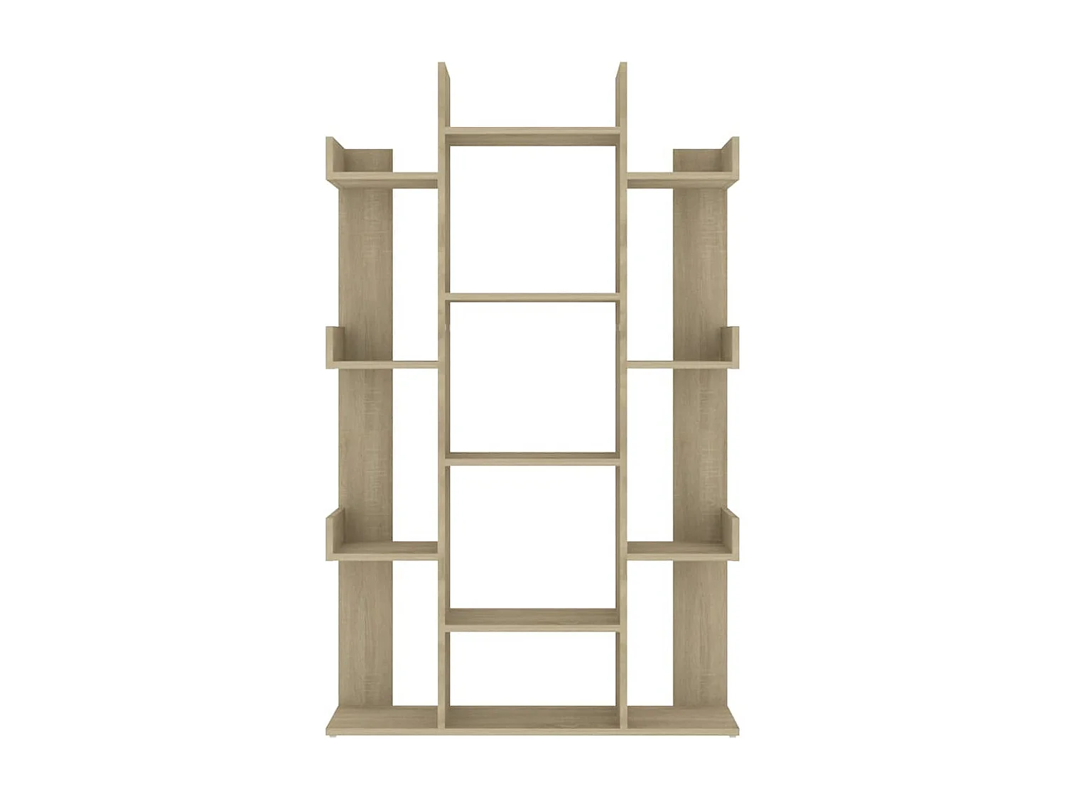 Libreria in rovere Sonoma 86x25,5x140 cm in legno ingegnerizzato