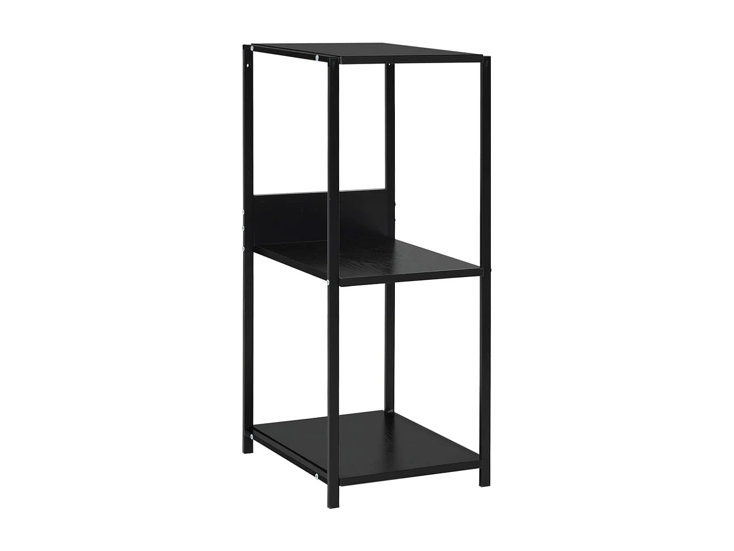 Libreria dritta piccola Nera 33,5x39,6x79,7 cm