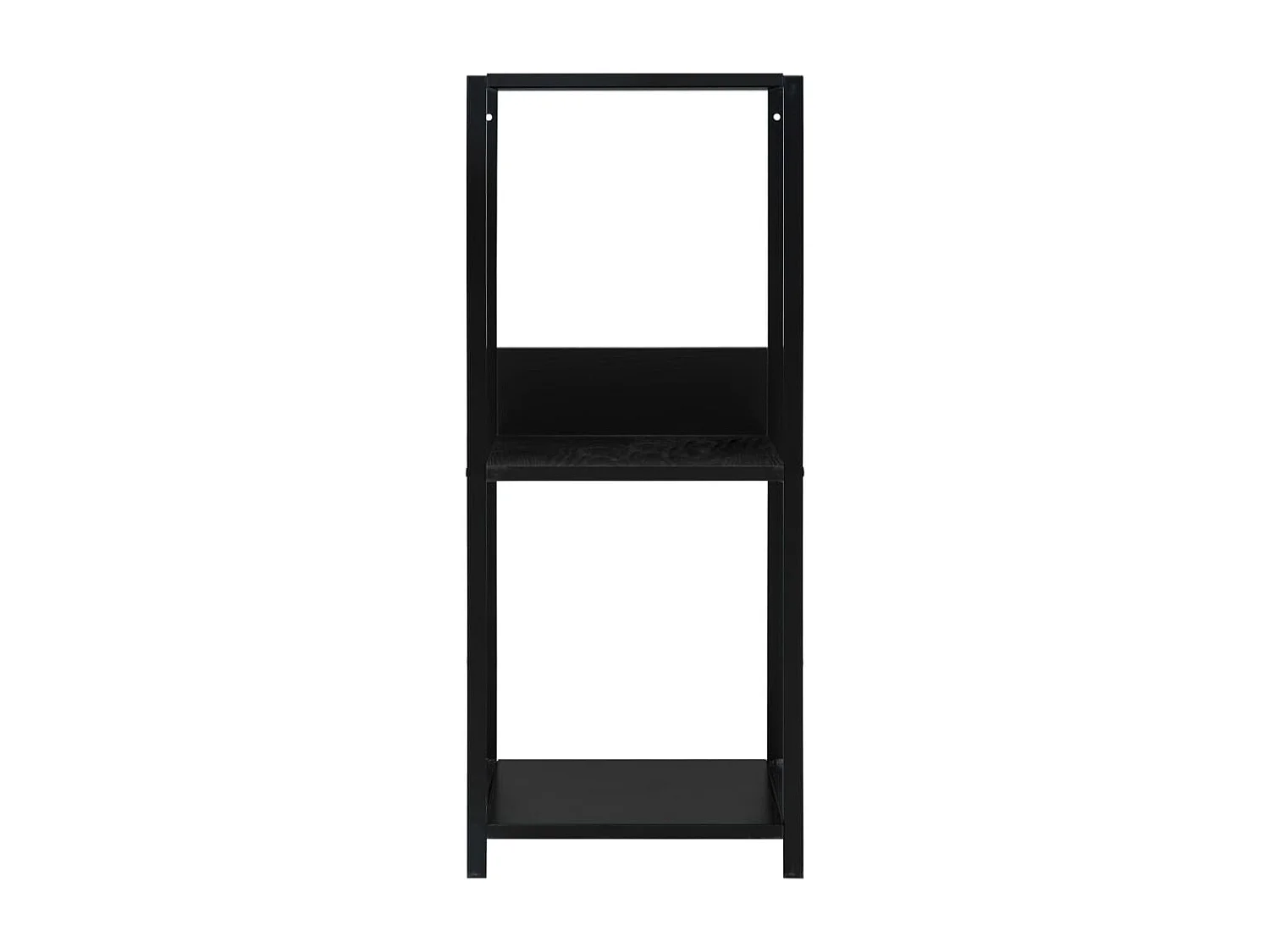 Libreria dritta piccola Nera 33,5x39,6x79,7 cm