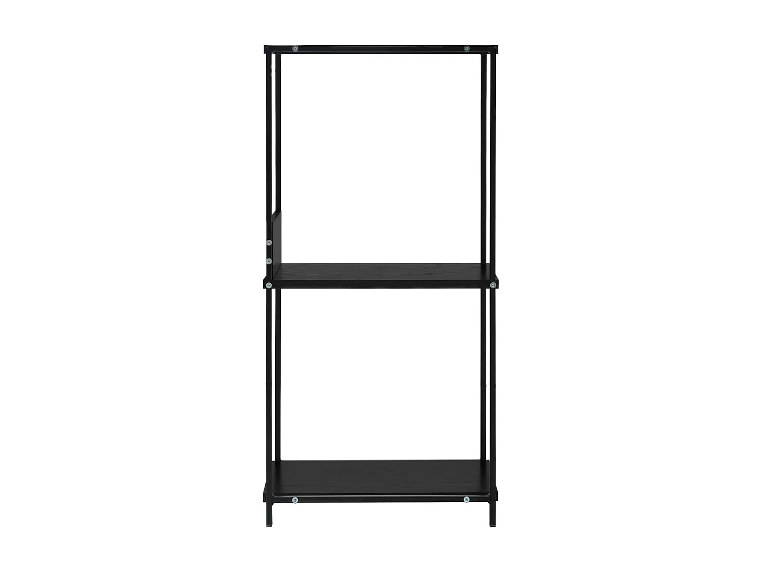 Libreria dritta piccola Nera 33,5x39,6x79,7 cm