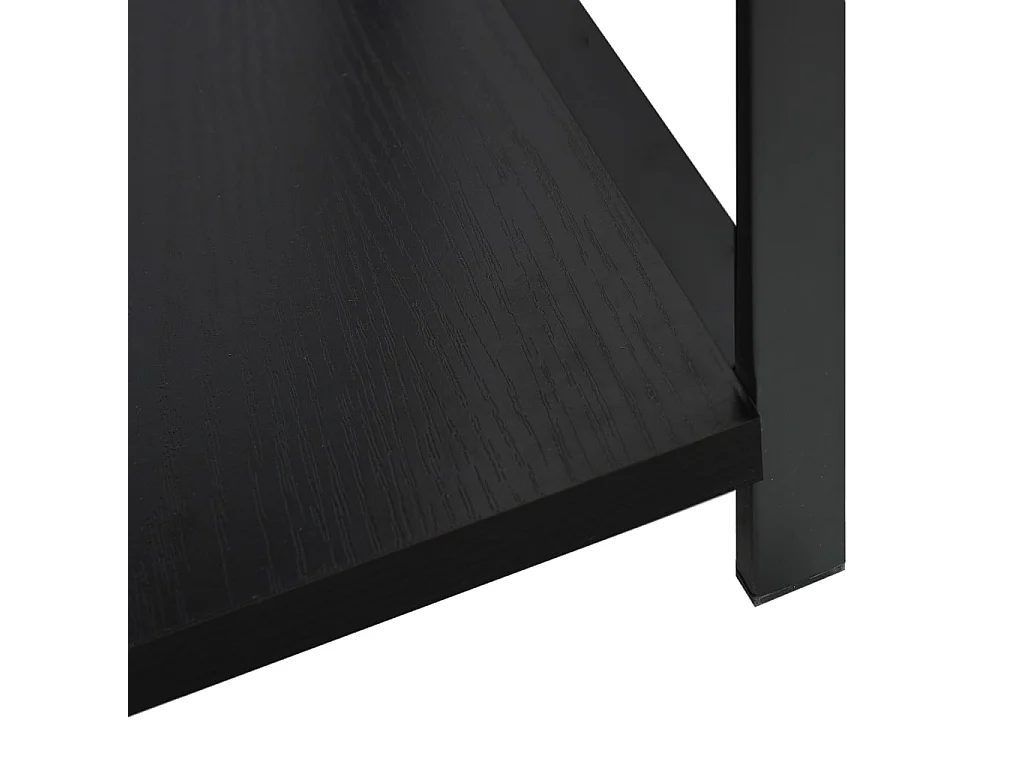 Libreria dritta piccola Nera 33,5x39,6x79,7 cm