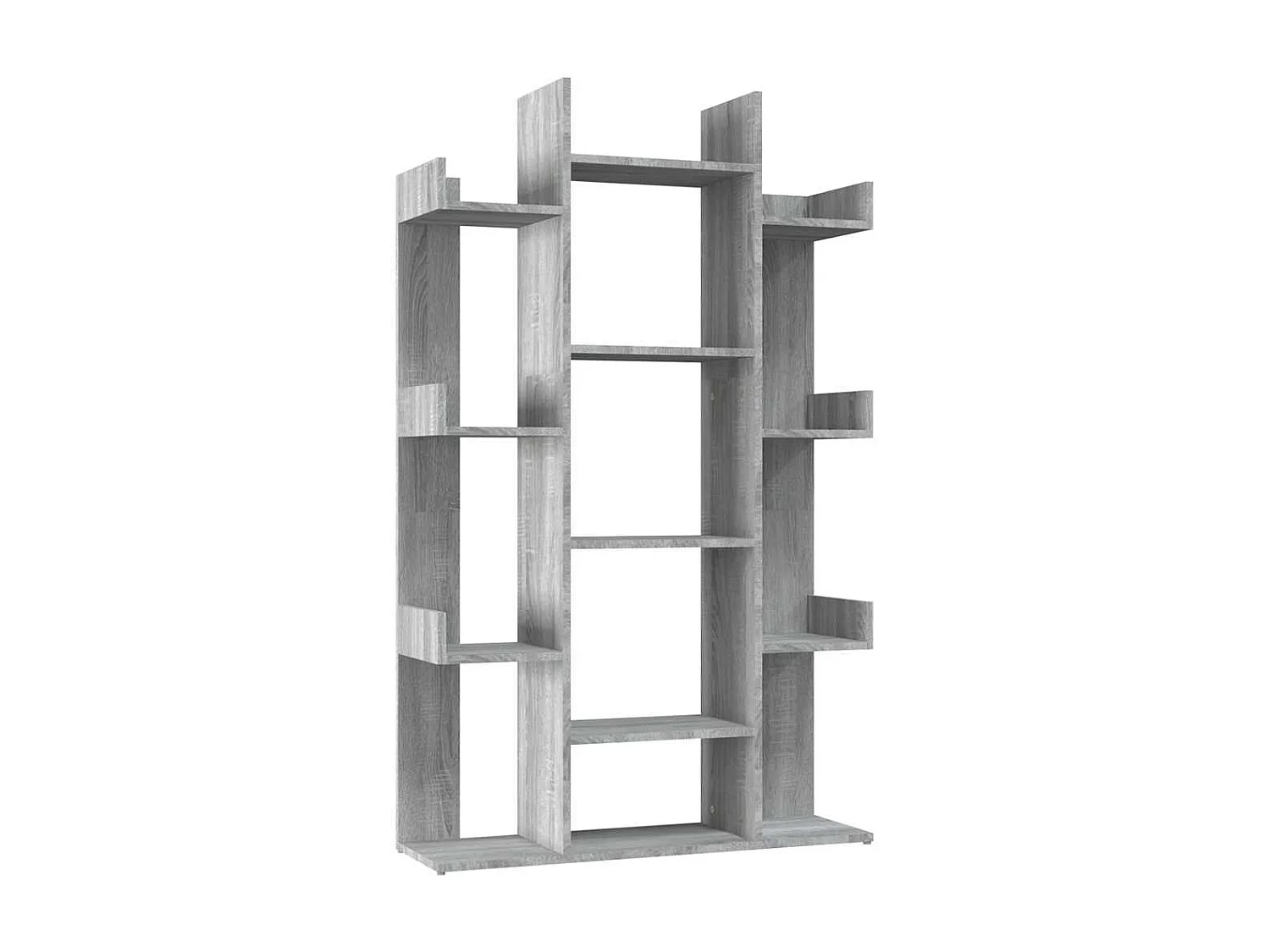 Libreria Sonoma Grey 86x25,5x140 cm in legno ingegnerizzato