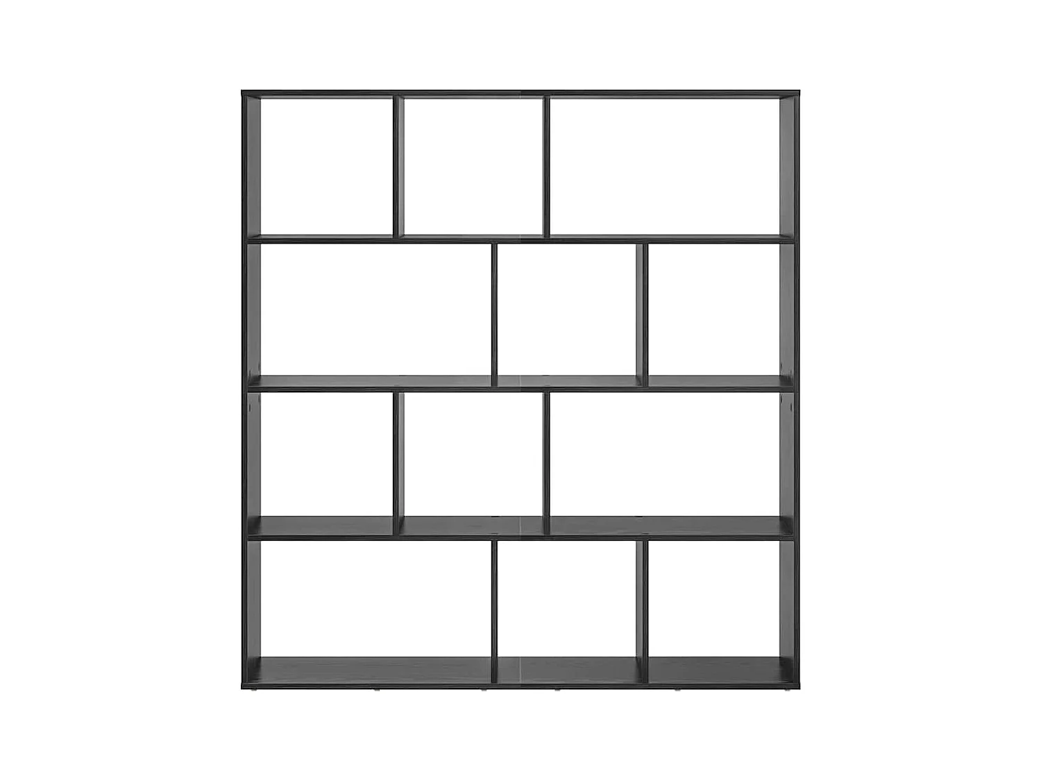 Bibliothèque Chêne noir 132 x 29 x 141,5 cm Bois d'ingénierie