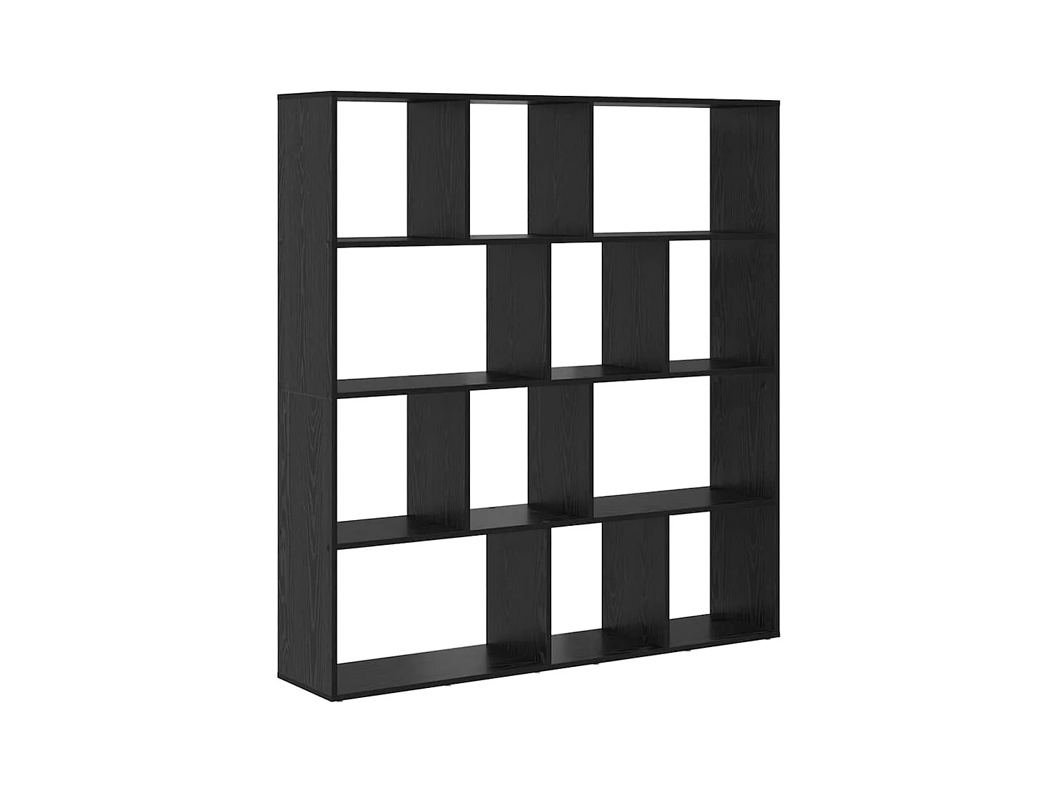 Bibliothèque Chêne noir 132 x 29 x 141,5 cm Bois d'ingénierie