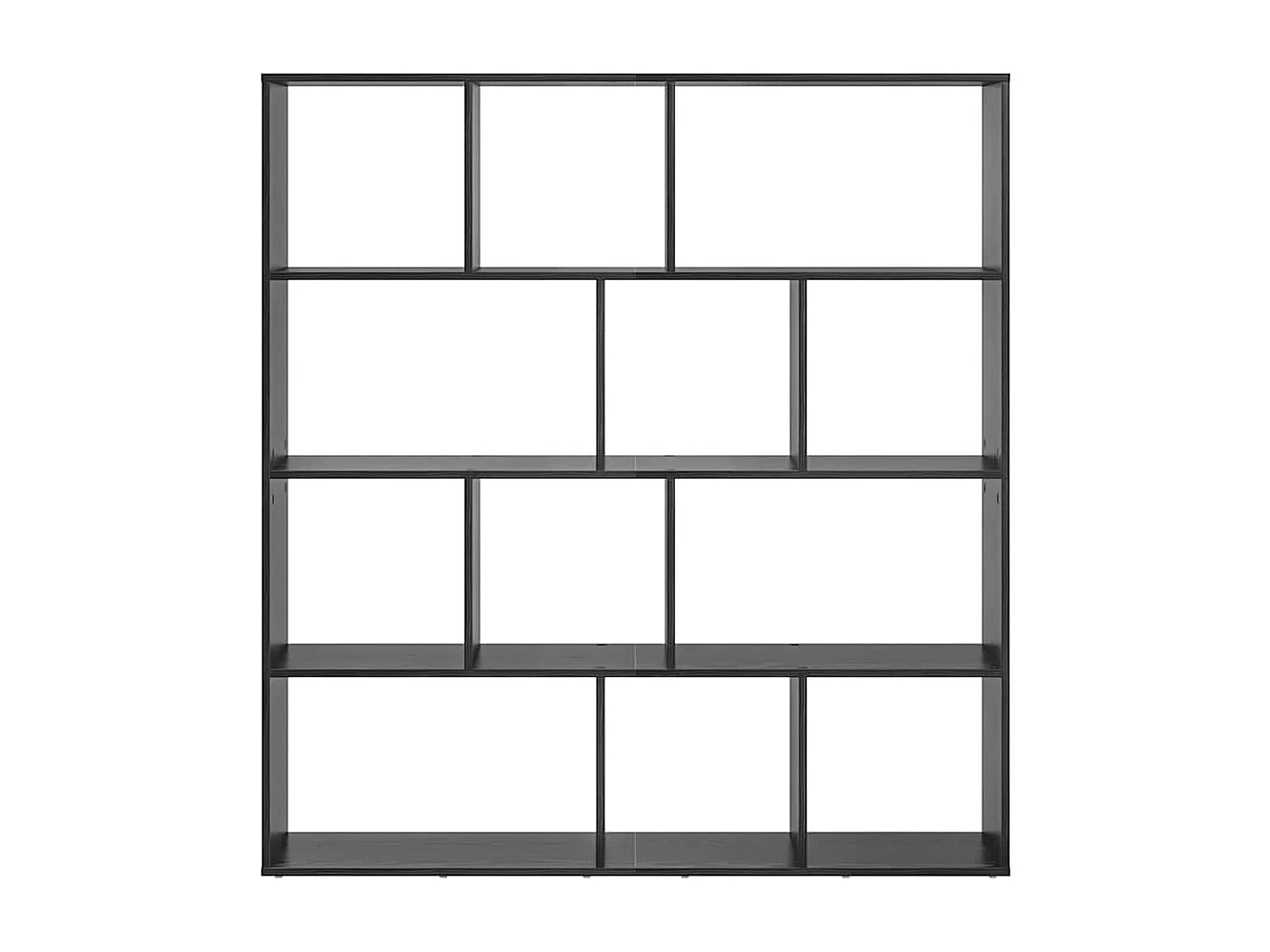 Bibliothèque Chêne noir 132 x 29 x 141,5 cm Bois d'ingénierie