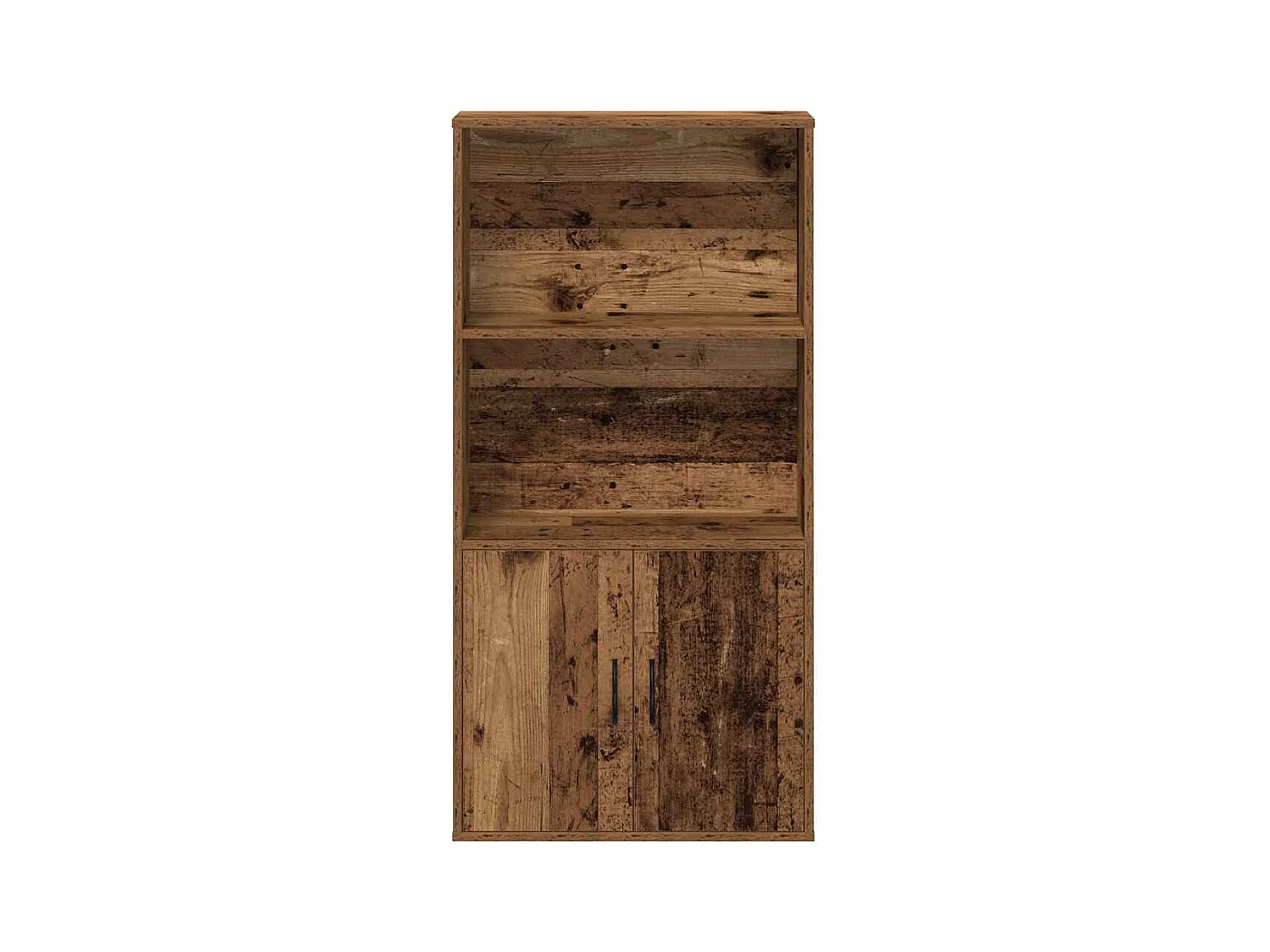 Bibliothèque vieux bois 60x24x120 cm bois d'ingénierie