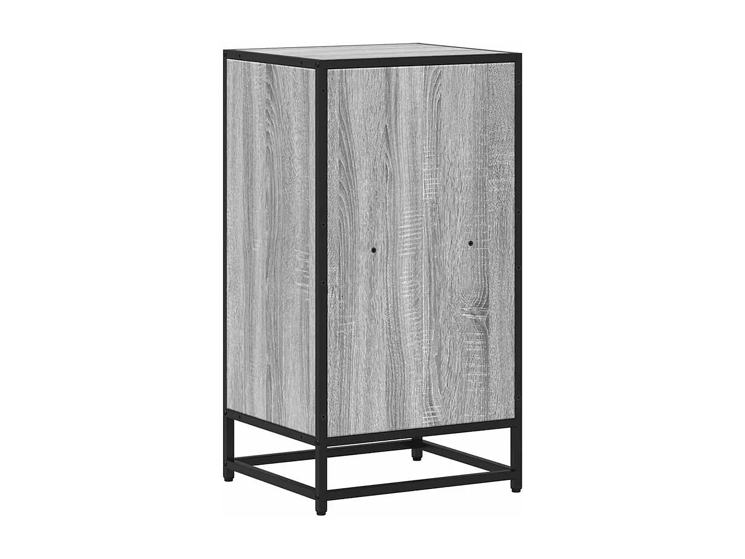 Bibliothèque sonoma gris 40x35x76 cm bois d'ingénierie