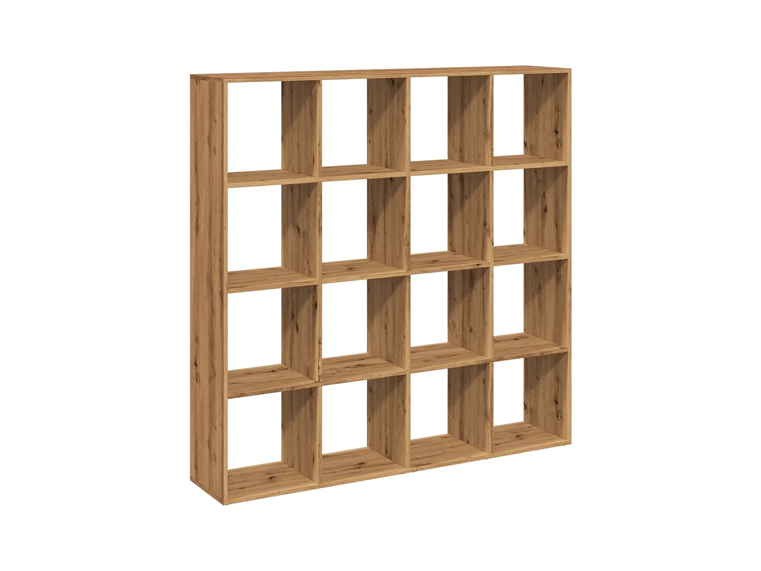 Libreria artigianale in rovere 102x29x143 cm in legno ingegnerizzato