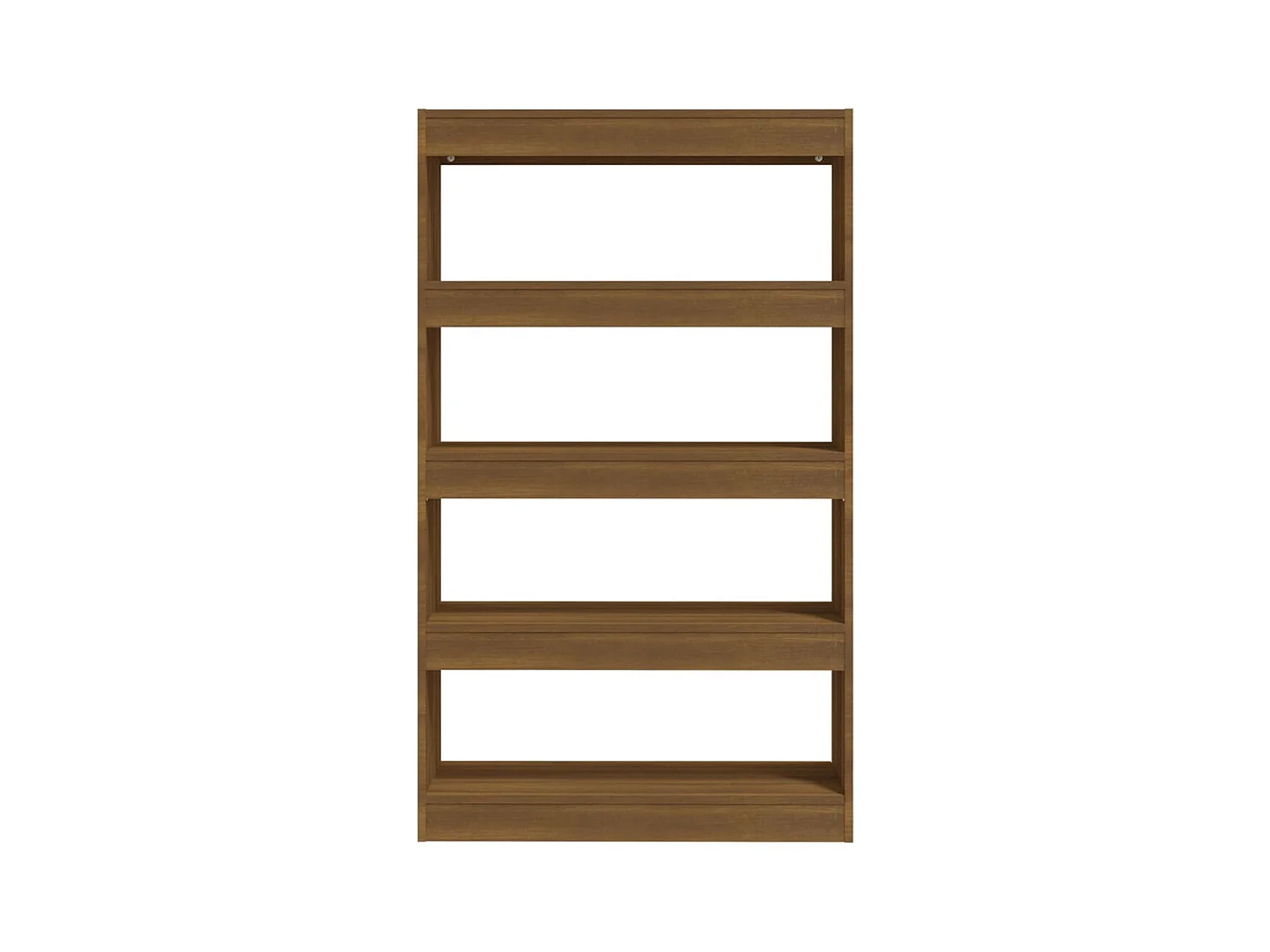 Bibliothèque/Séparateur de pièce Chêne marron Bois d'ingénierie