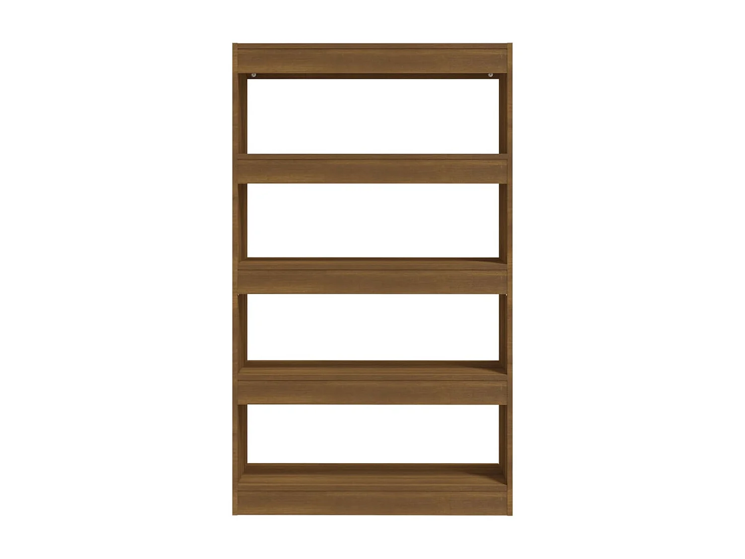 Bibliothèque/Séparateur de pièce Chêne marron Bois d'ingénierie