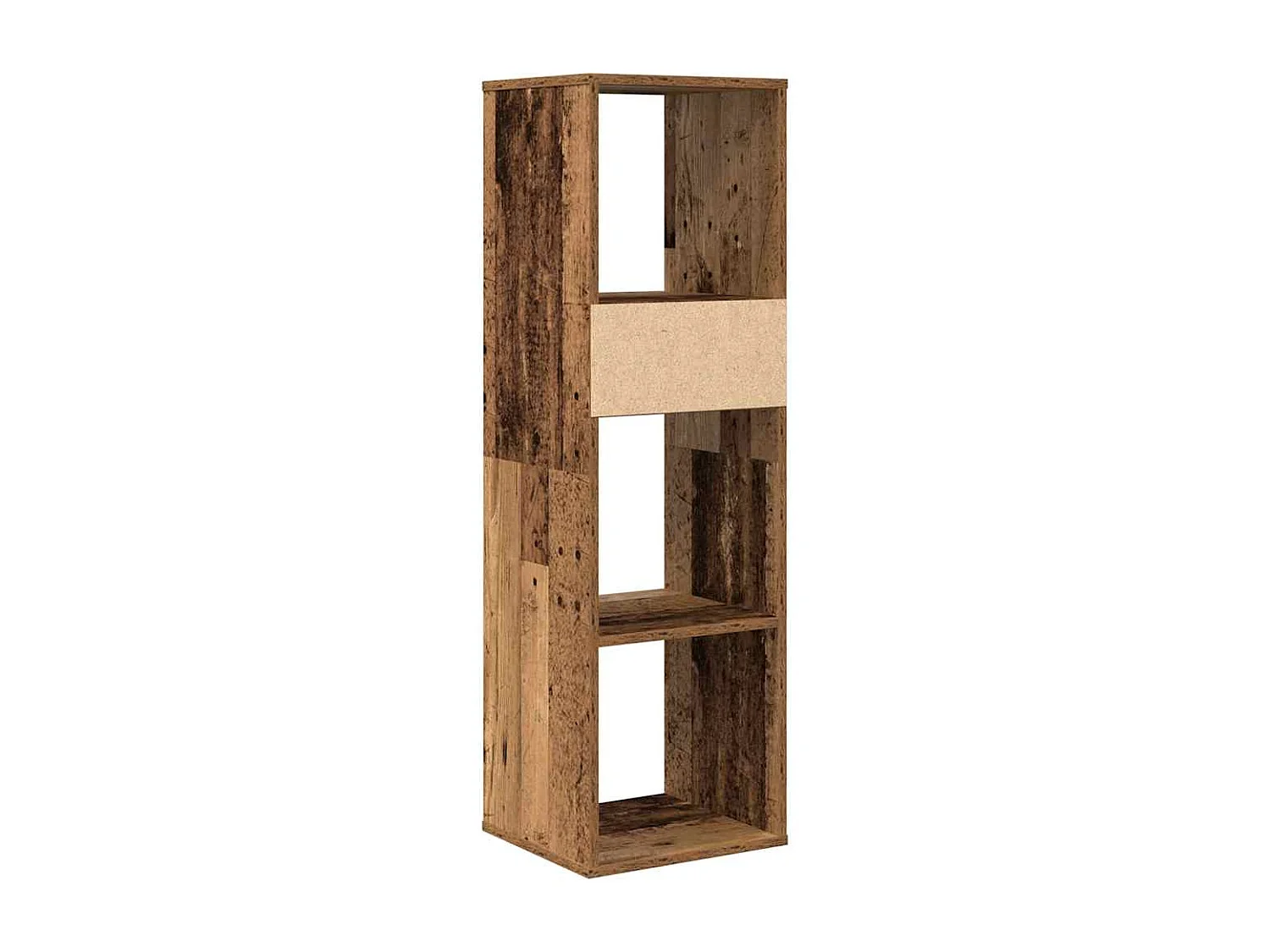 Altes Holz Bücherregal 34x31x112 cm Holzwerkstoff