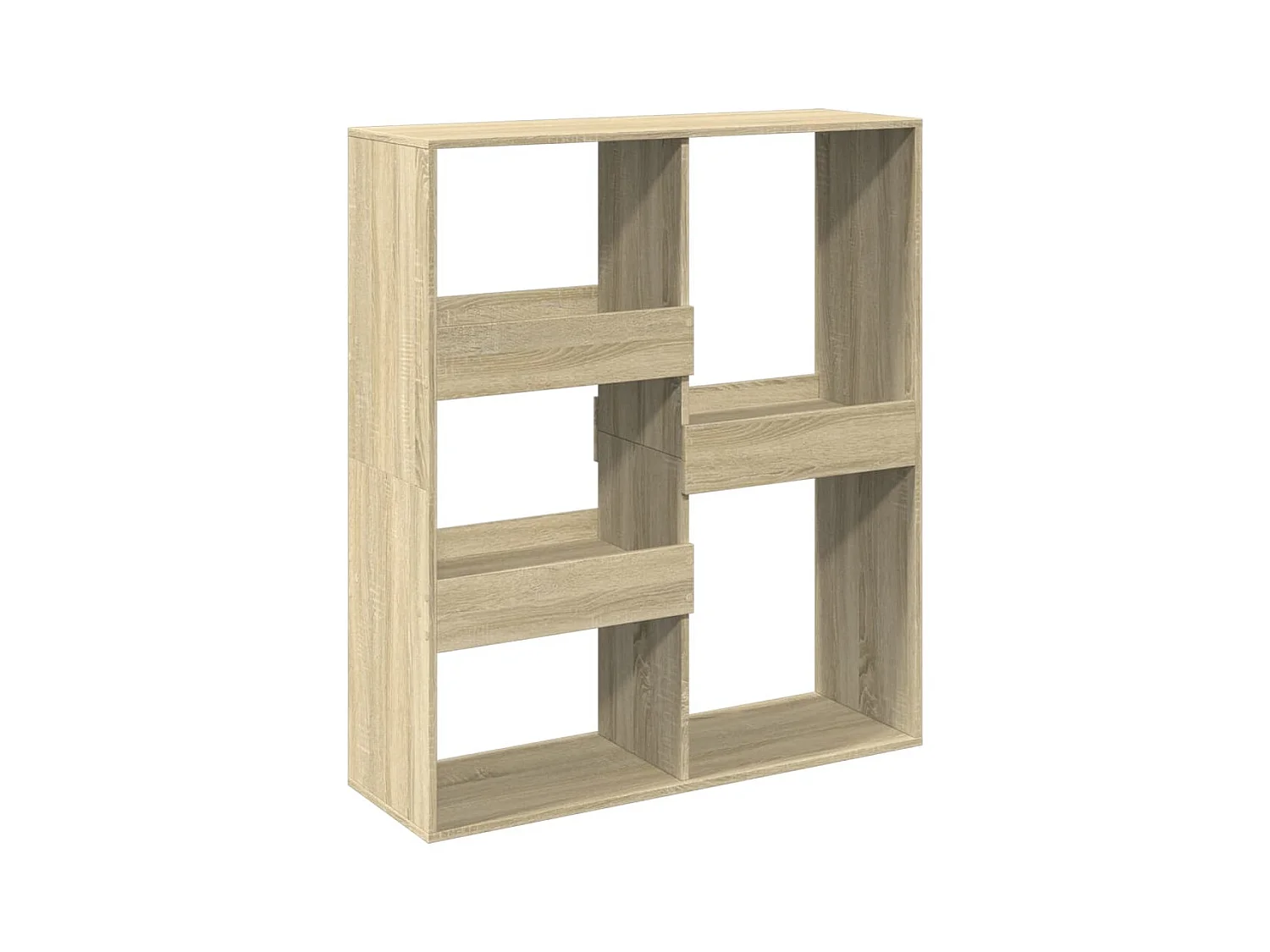 Sonoma eiken scheidingswand 100x33x115cm bewerkt hout