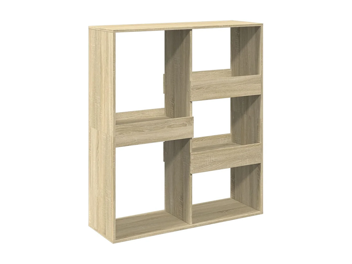 Sonoma eiken scheidingswand 100x33x115cm bewerkt hout