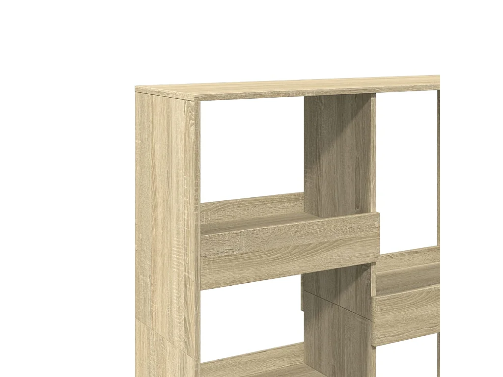 Sonoma eiken scheidingswand 100x33x115cm bewerkt hout