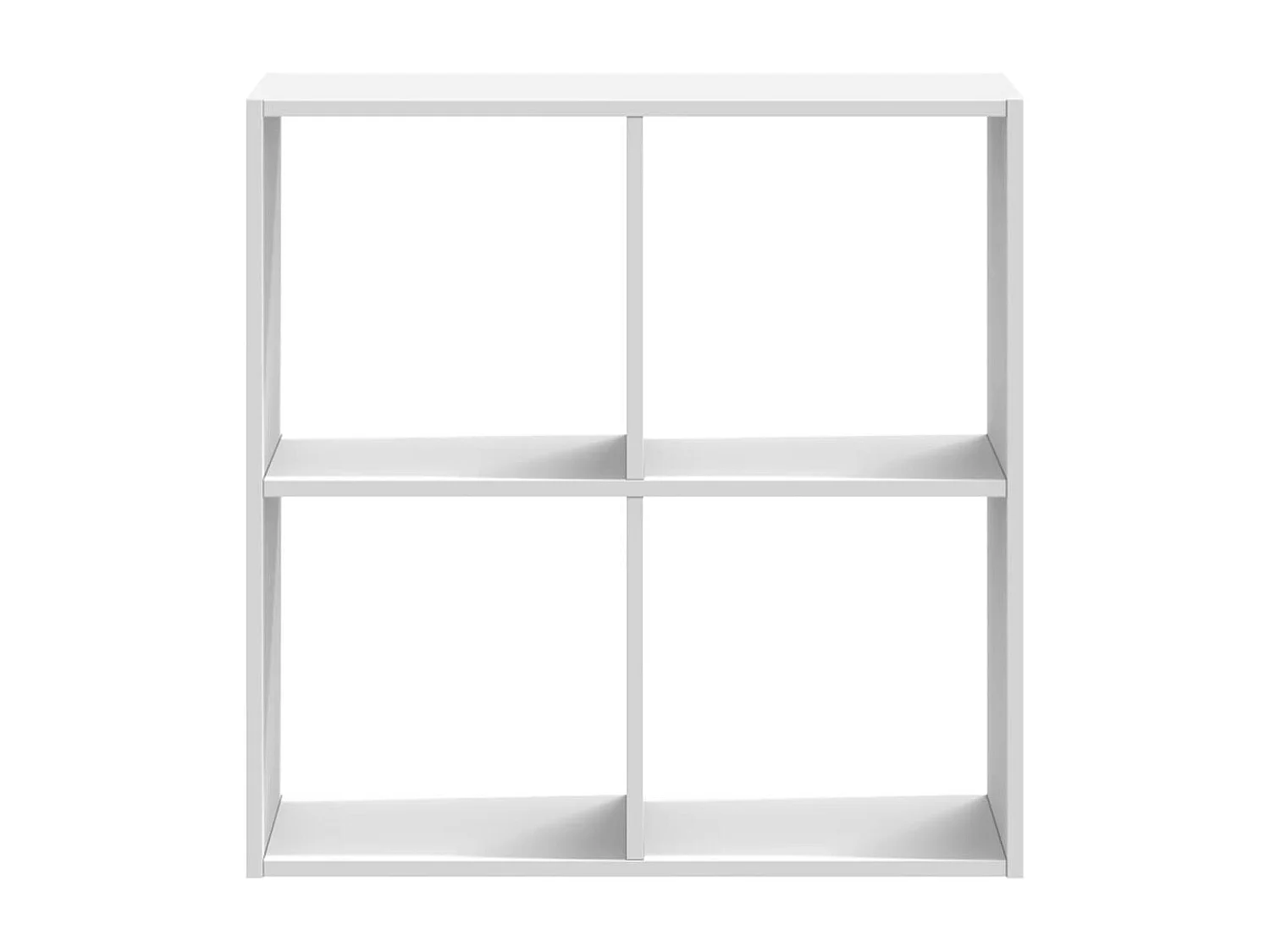 Libreria bianca 68,5x32x68,5 cm in legno ingegnerizzato