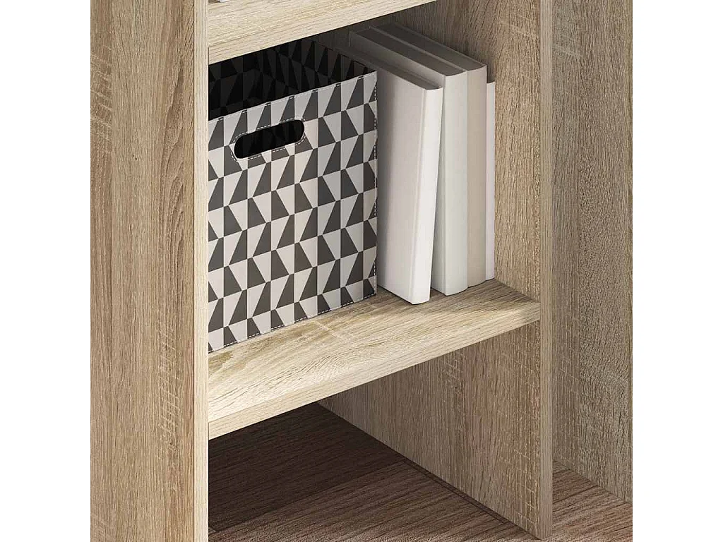 Bibliothèque Chêne sonoma 40x35x180 cm Bois d’ingénierie