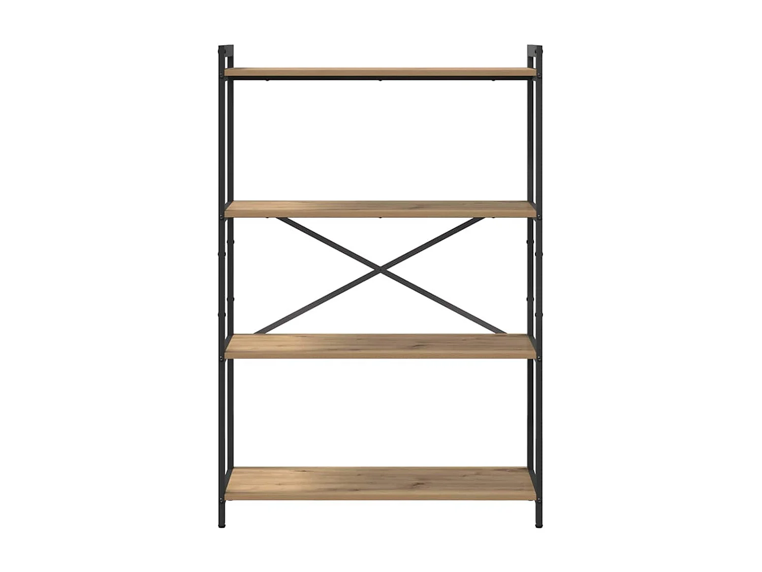 Libreria artigianale in rovere 80 x 30 x 118 cm Legno ingegnerizzato