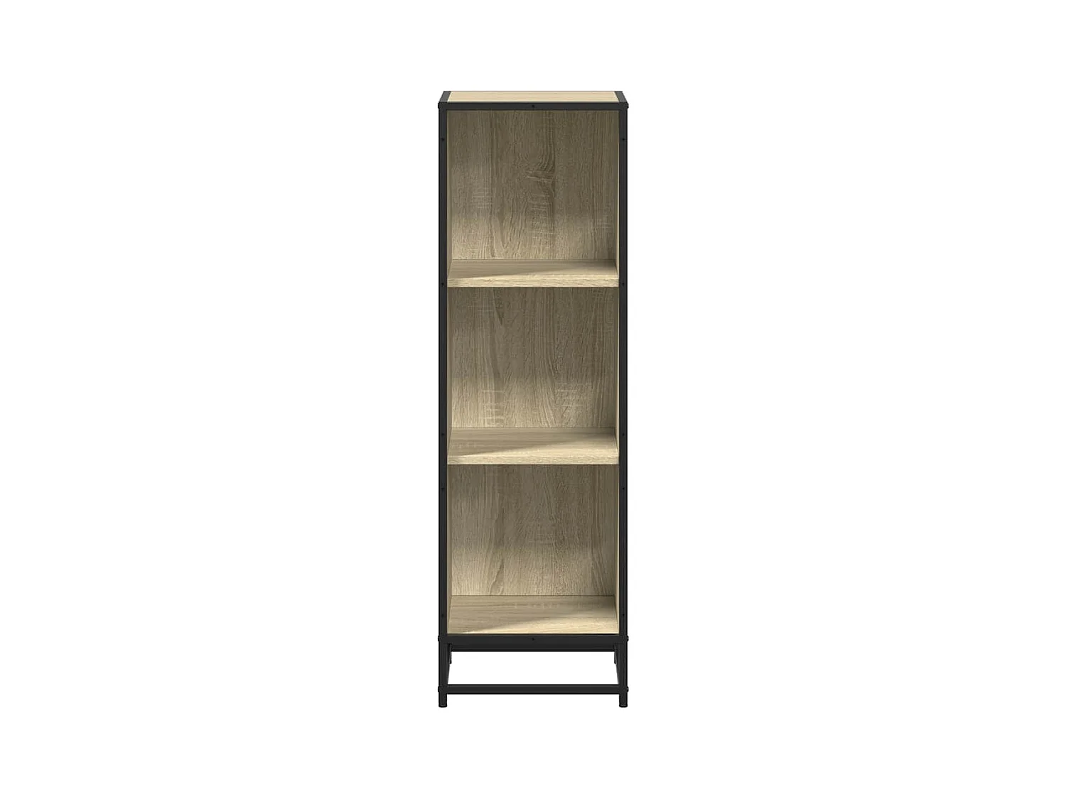 Bibliothèque chêne sonoma 33,5x33x107,5 cm bois d'ingénierie