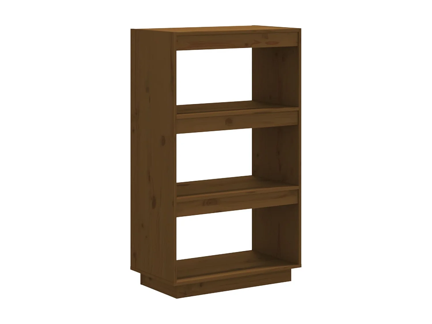 Bibliothèque/Séparateur de pièce Marron miel 60x35x103 cm Pin